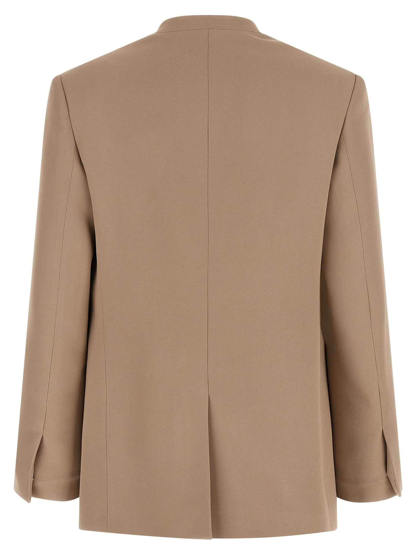 Fabiana Filippi Beige Acetate Blazer