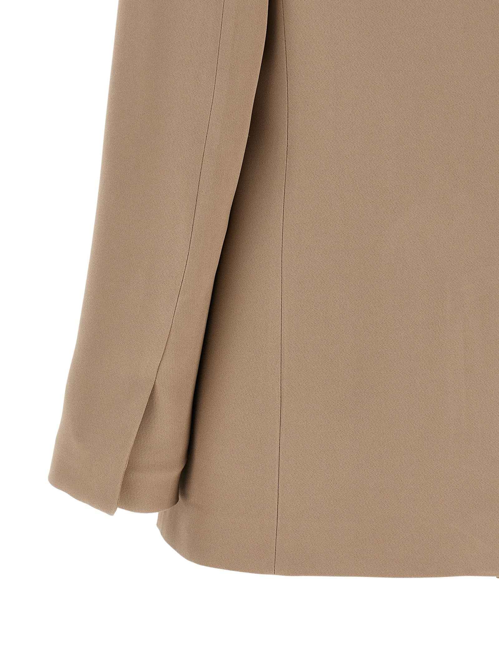 Fabiana Filippi Beige Acetate Blazer