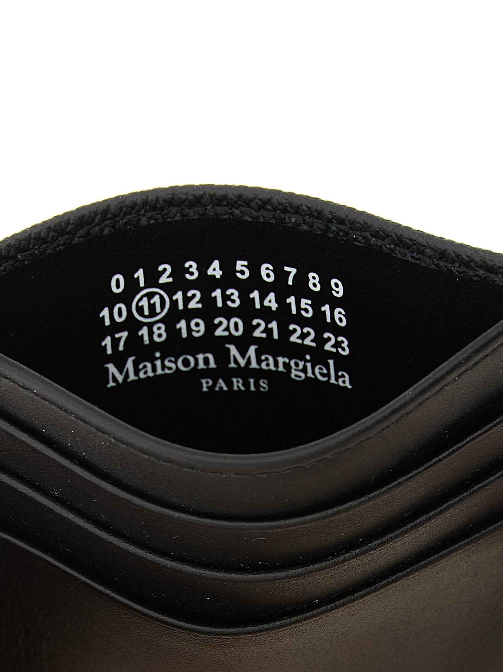 Maison Margiela Black Calfskin Cardholder