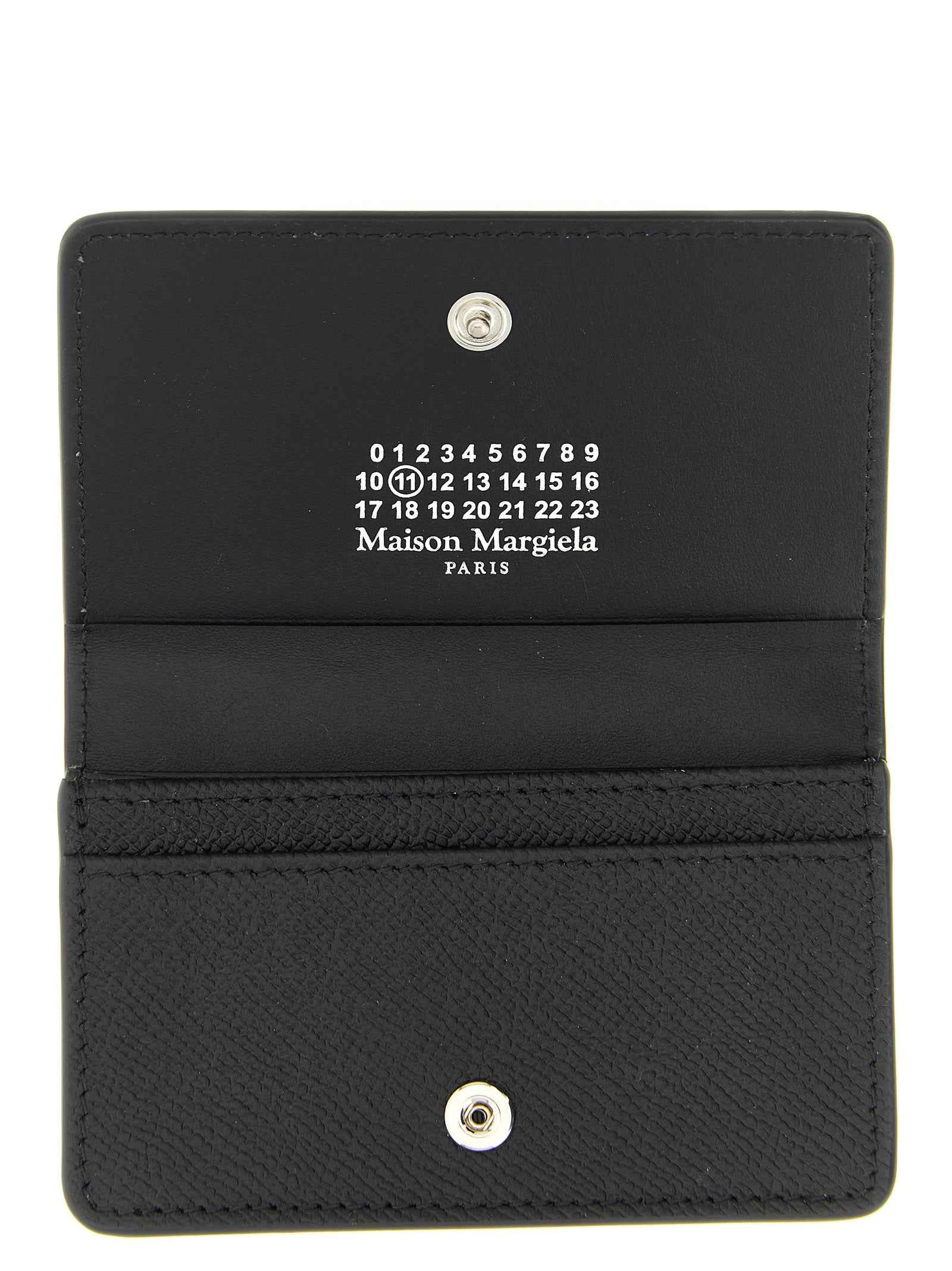 Maison Margiela Black Calfskin Cardholder