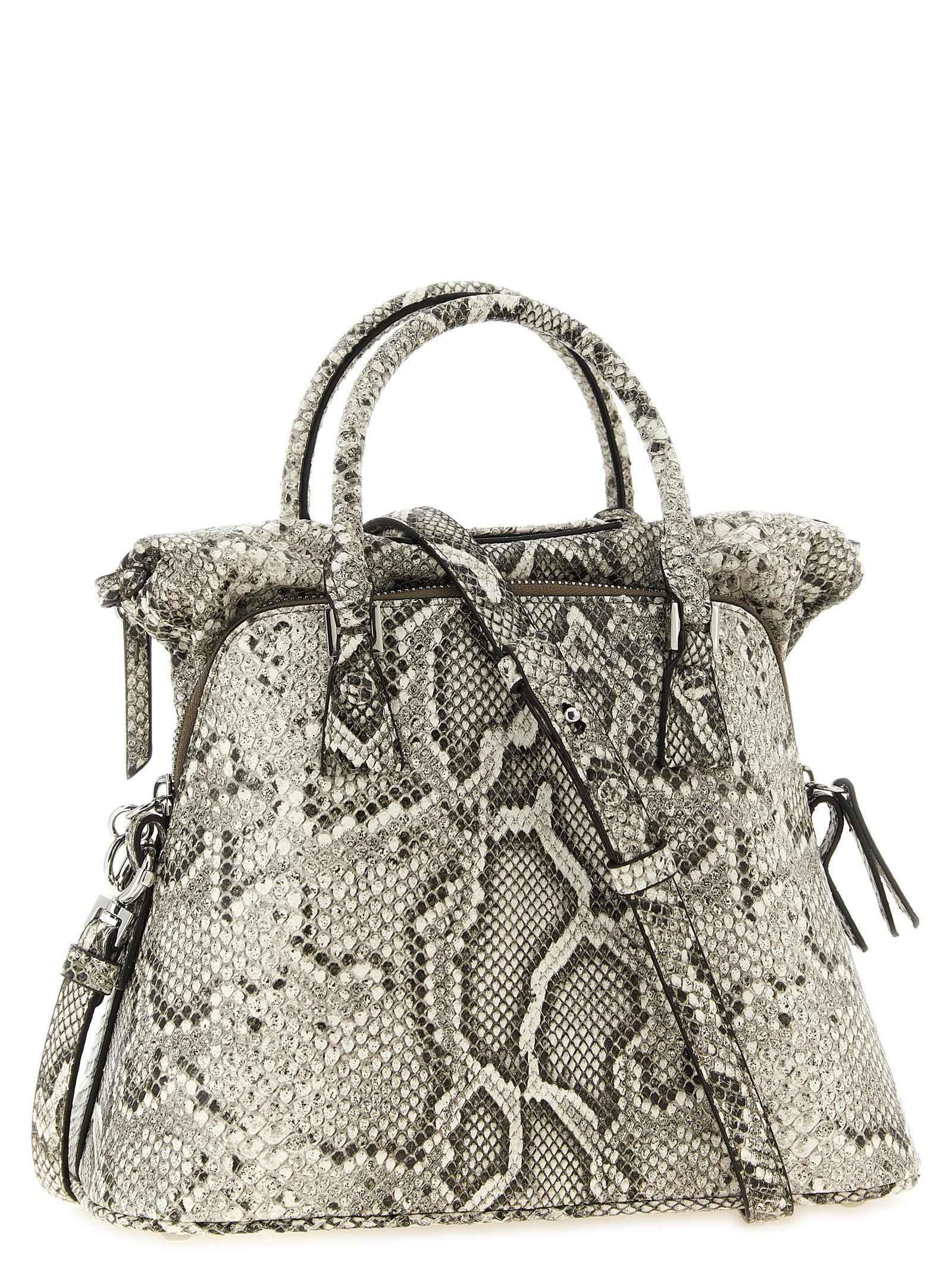Maison Margiela Gray Goatskin Shoulder Bag