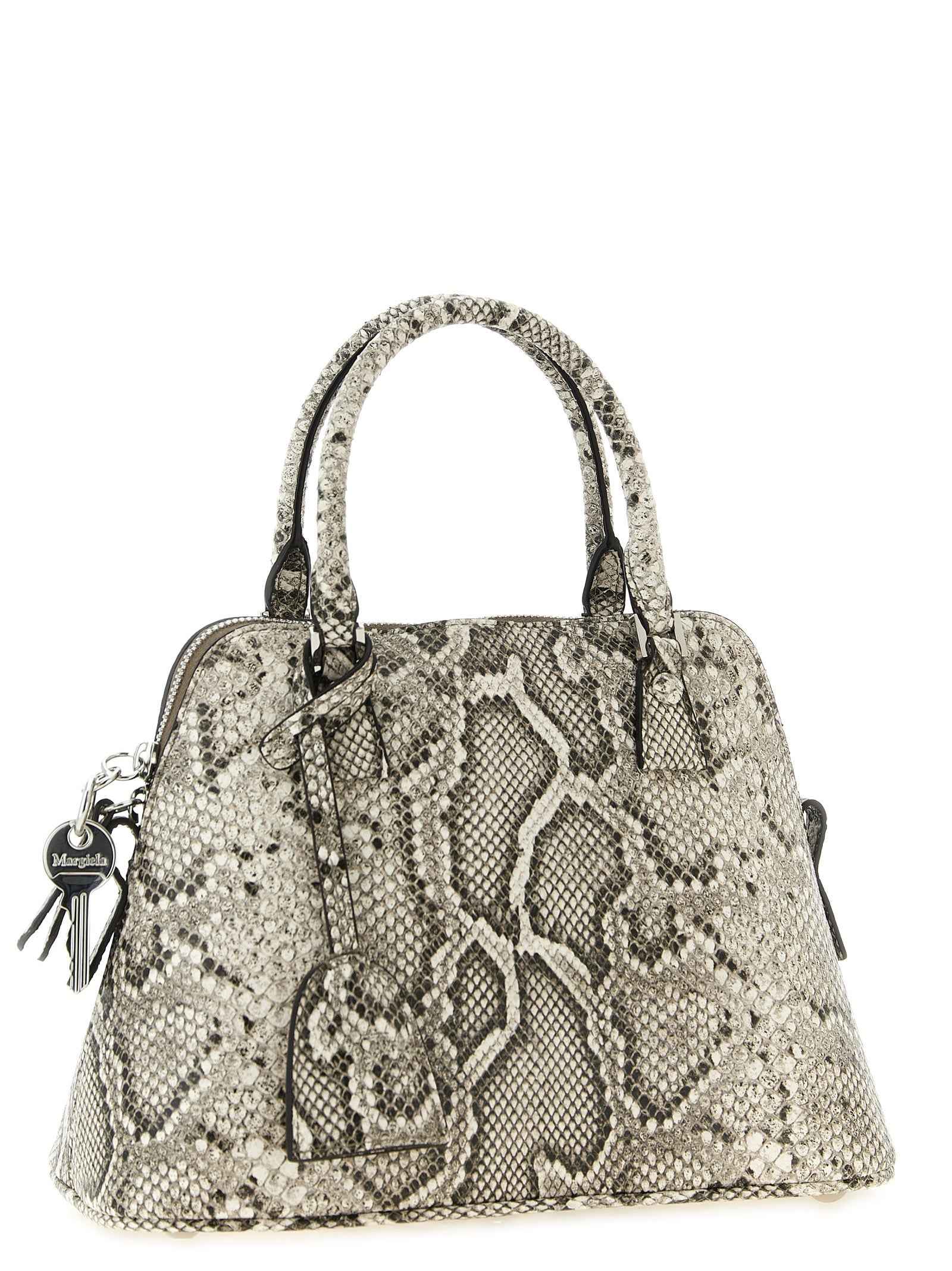 Maison Margiela Gray Goatskin Shoulder Bag