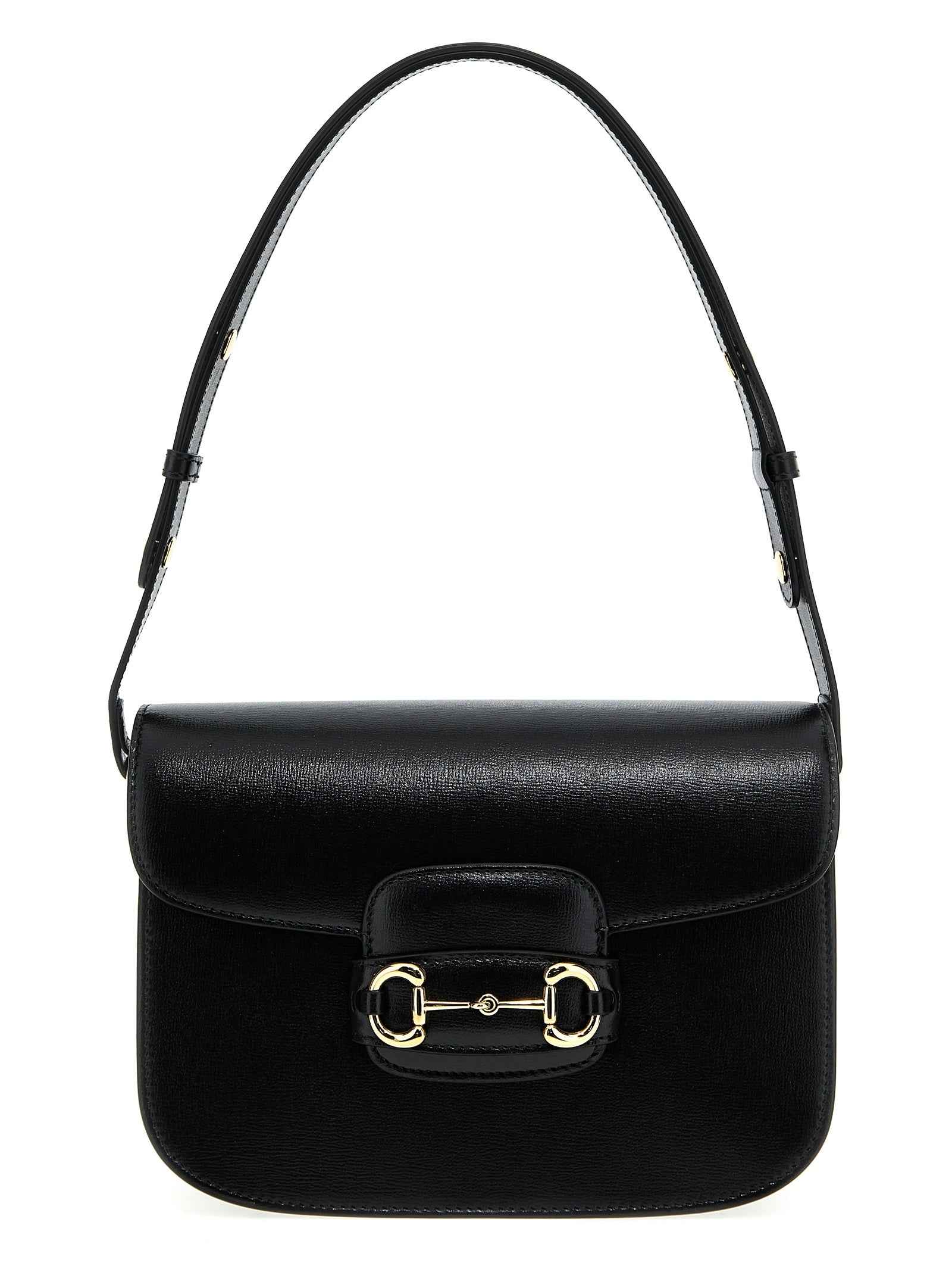Gucci Black Leather Shoulder Bag