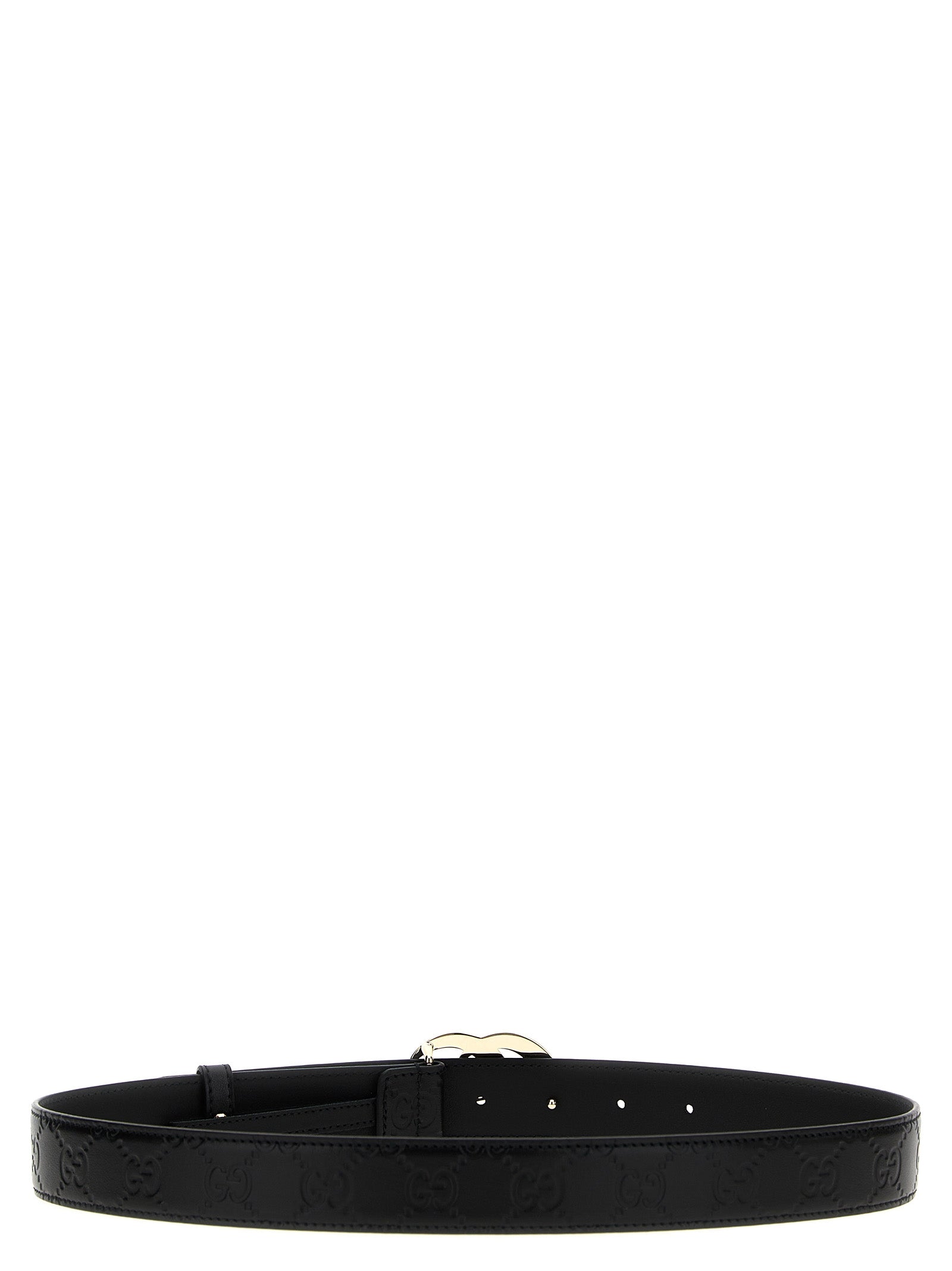 Gucci Black Calfskin Regular Belt