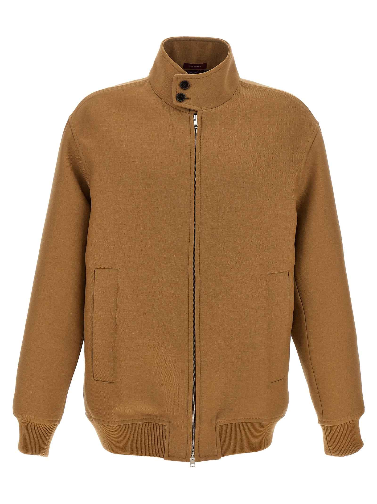 Gucci Brown Wool Full-Length Jacket