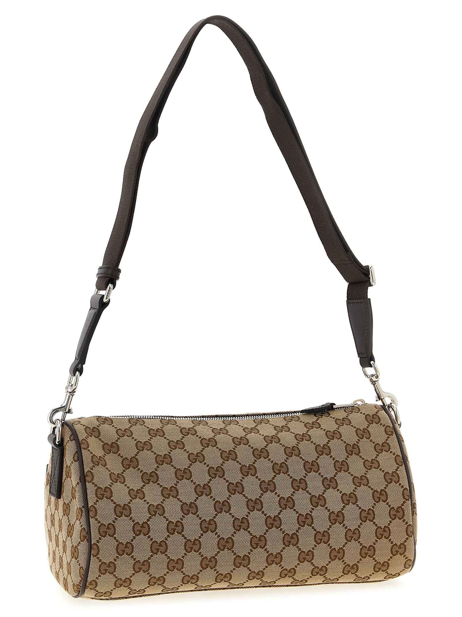 Gucci Beige Polyester Crossbody Bag