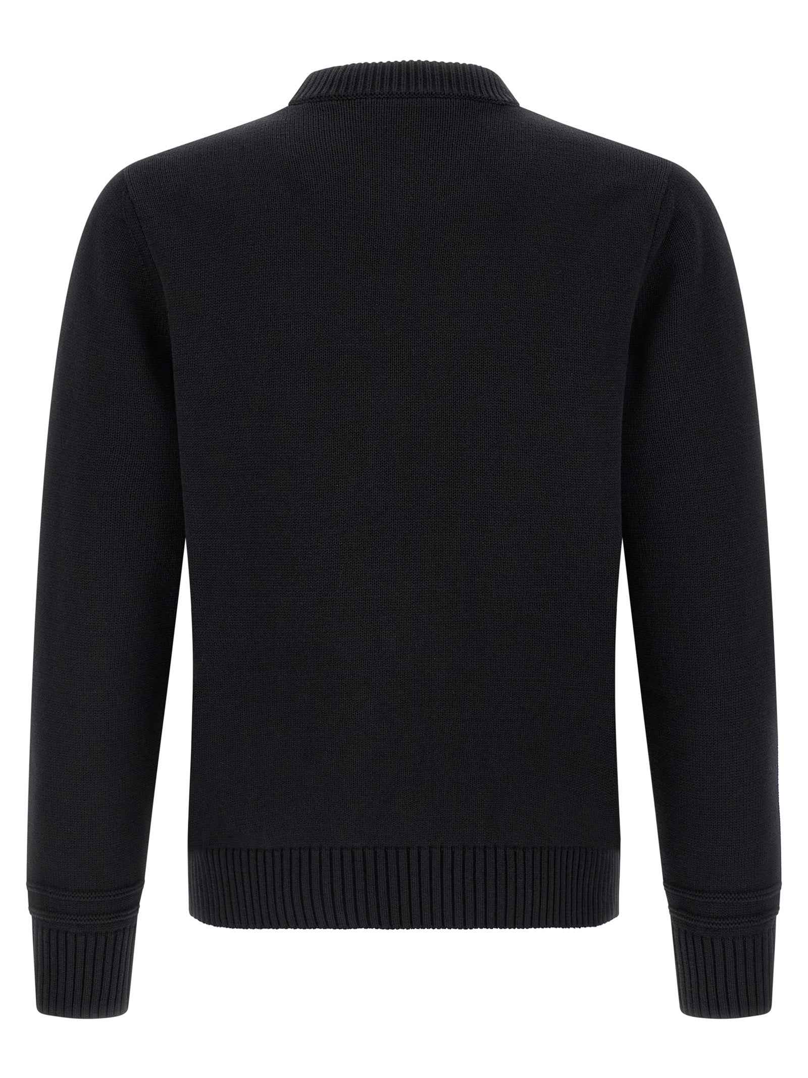 Gucci Black Cotton Cardigan