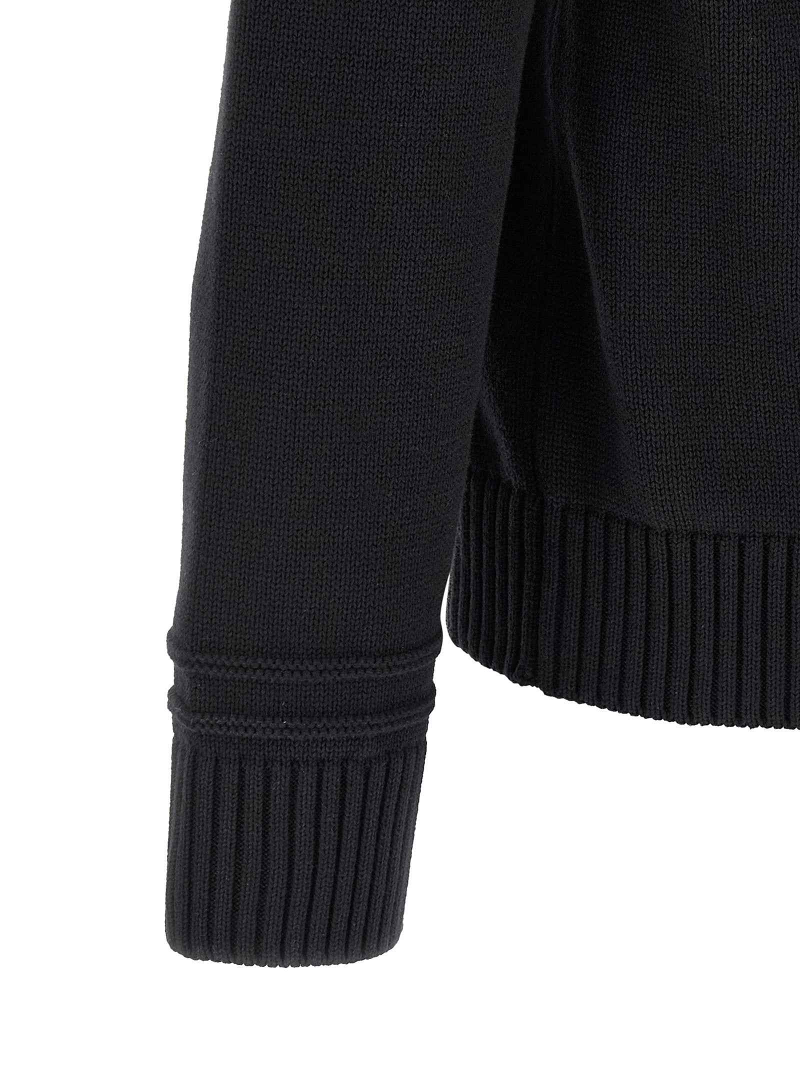 Gucci Black Cotton Cardigan