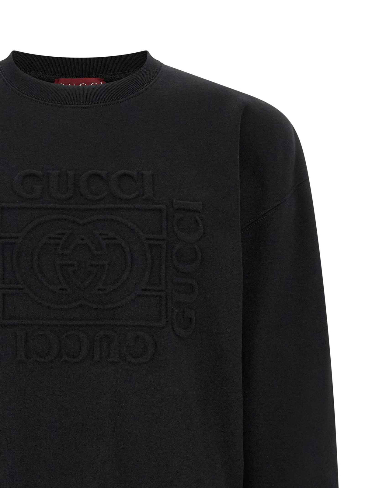 Gucci Black Cotton Sweatshirt