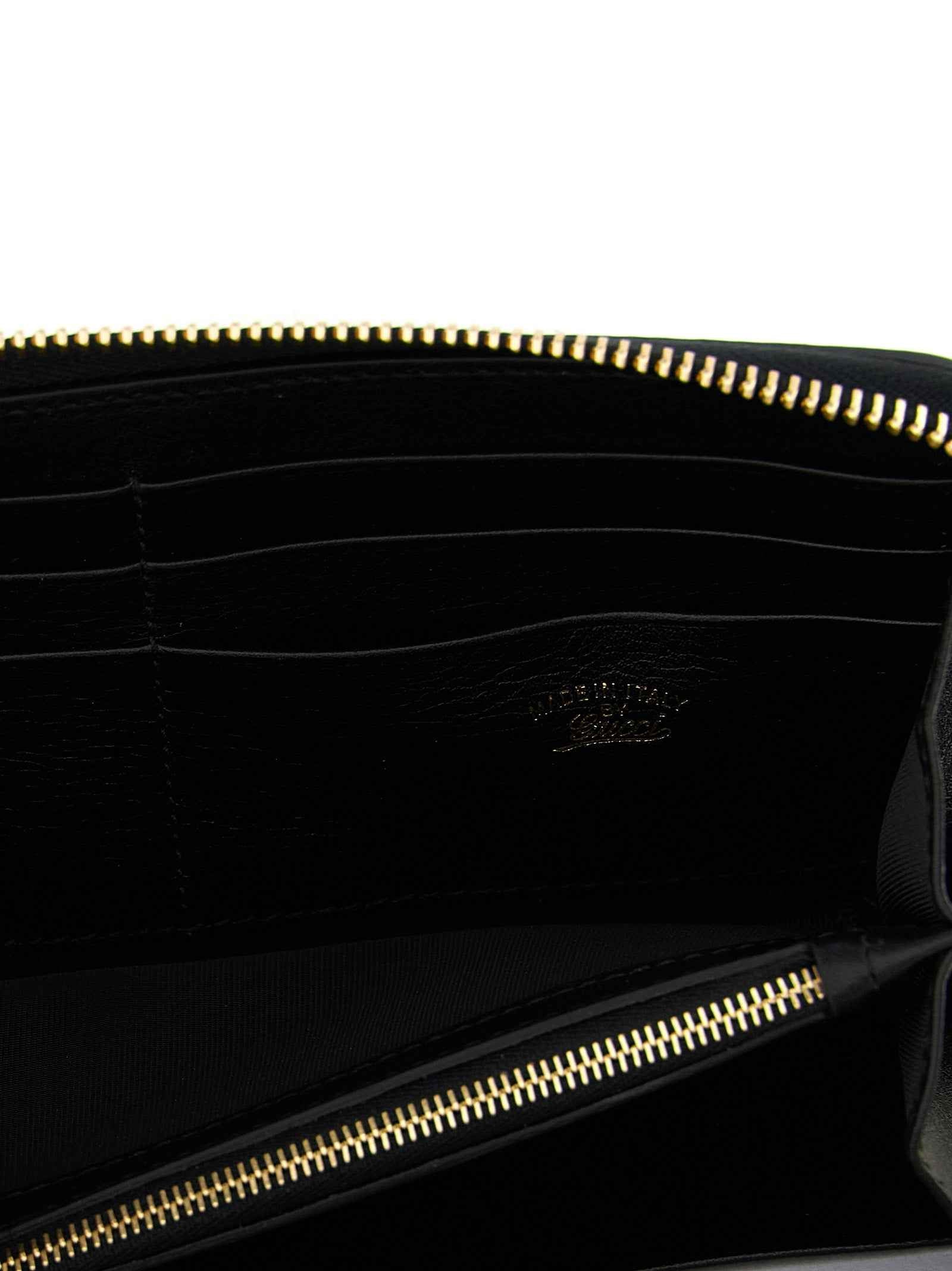 Gucci Black Calfskin Cardholder