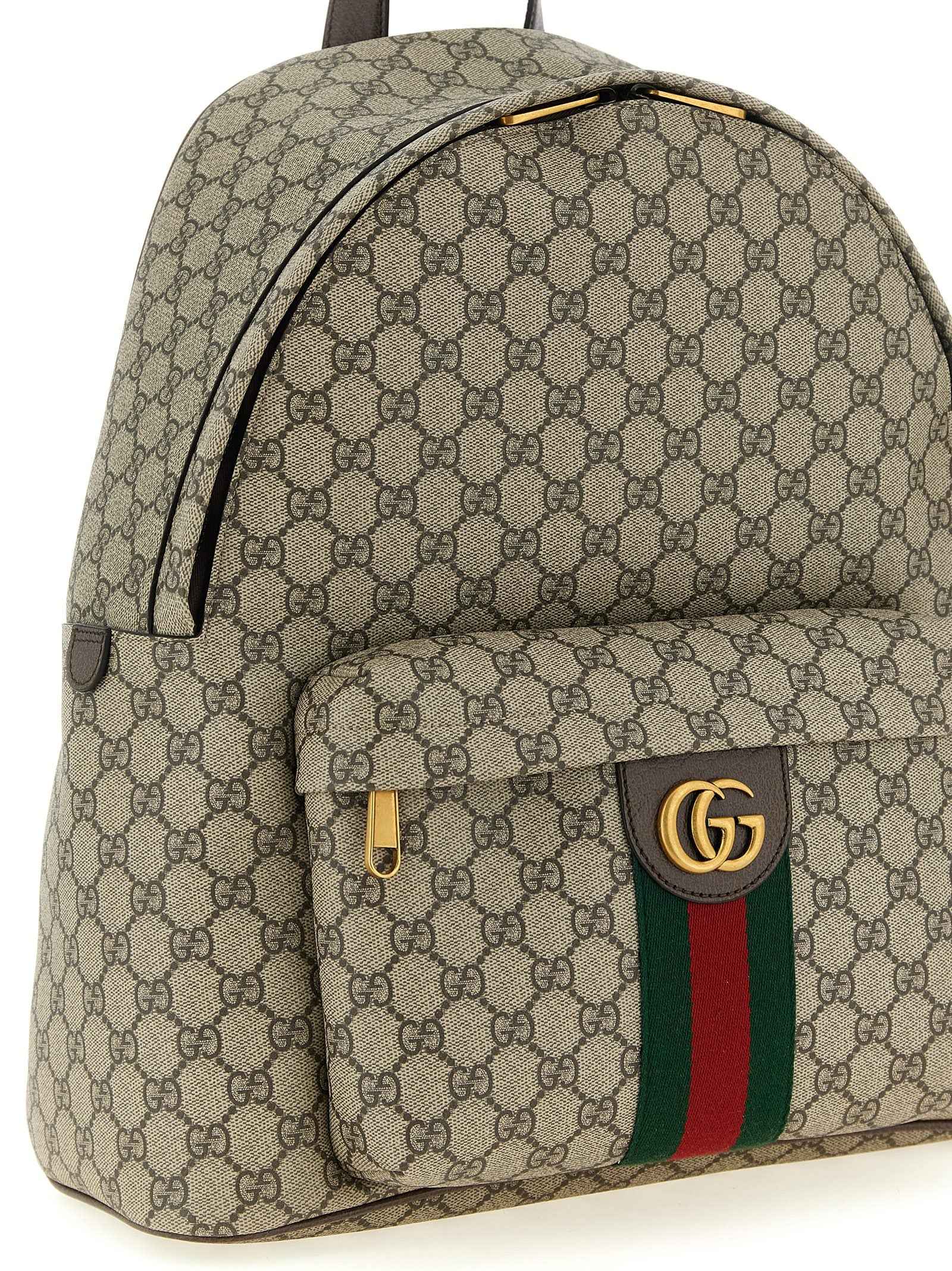 Gucci Beige Polyethylene Backpack