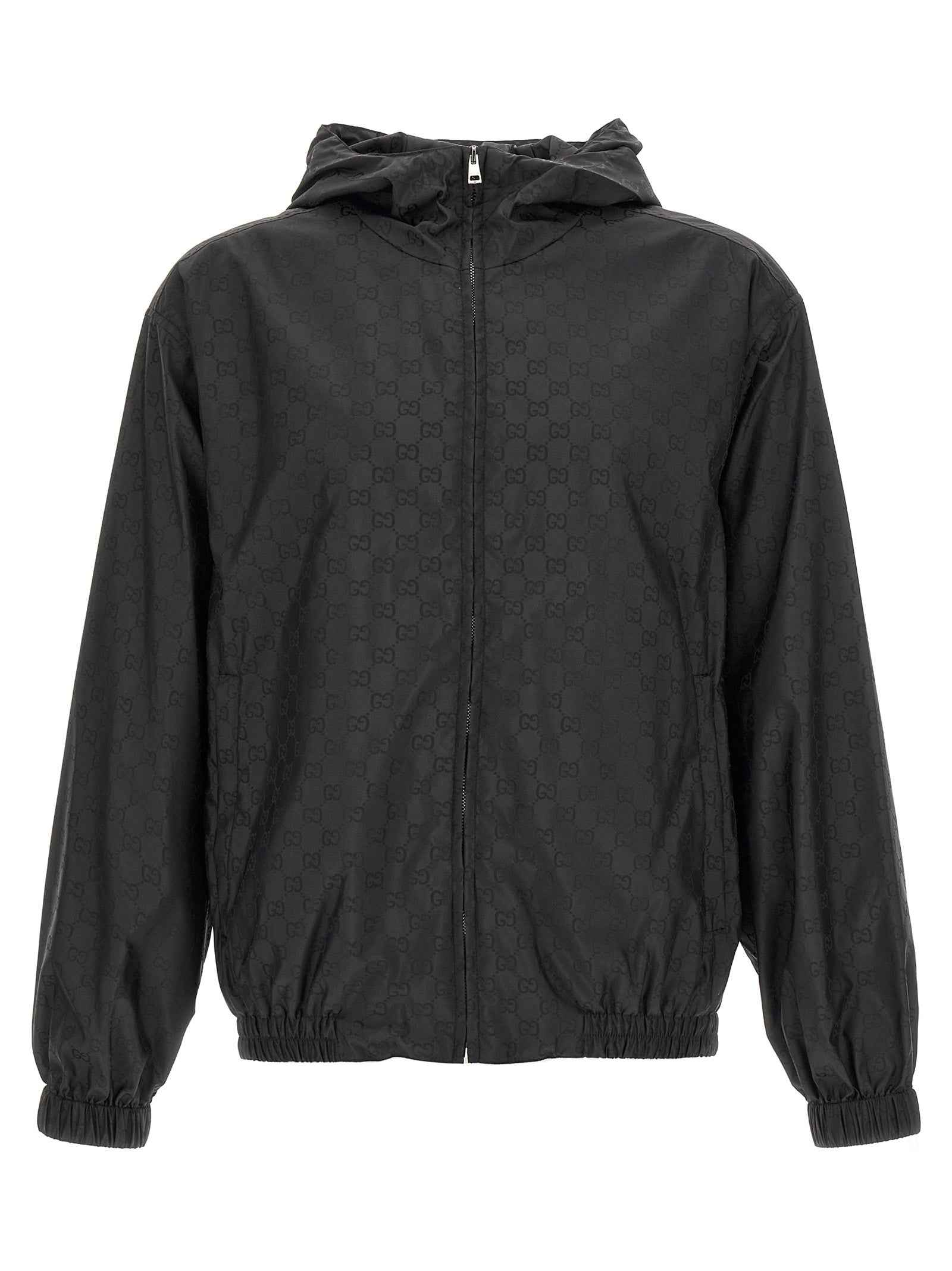 Gucci Black Polyamide Shell Jacket