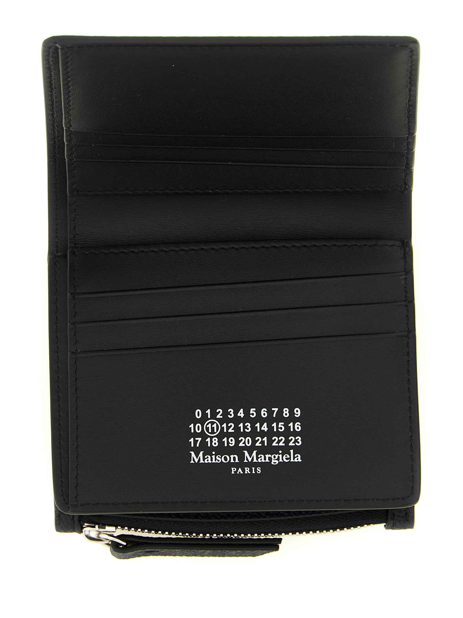 Maison Margiela Black Calfskin Cardholder