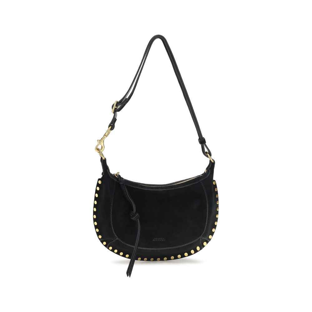 Isabel Marant Black Calf Leather Bos Taurus Shoulder Bag