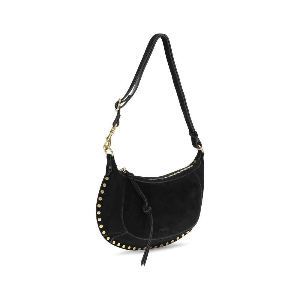 Isabel Marant Black Calf Leather Bos Taurus Shoulder Bag