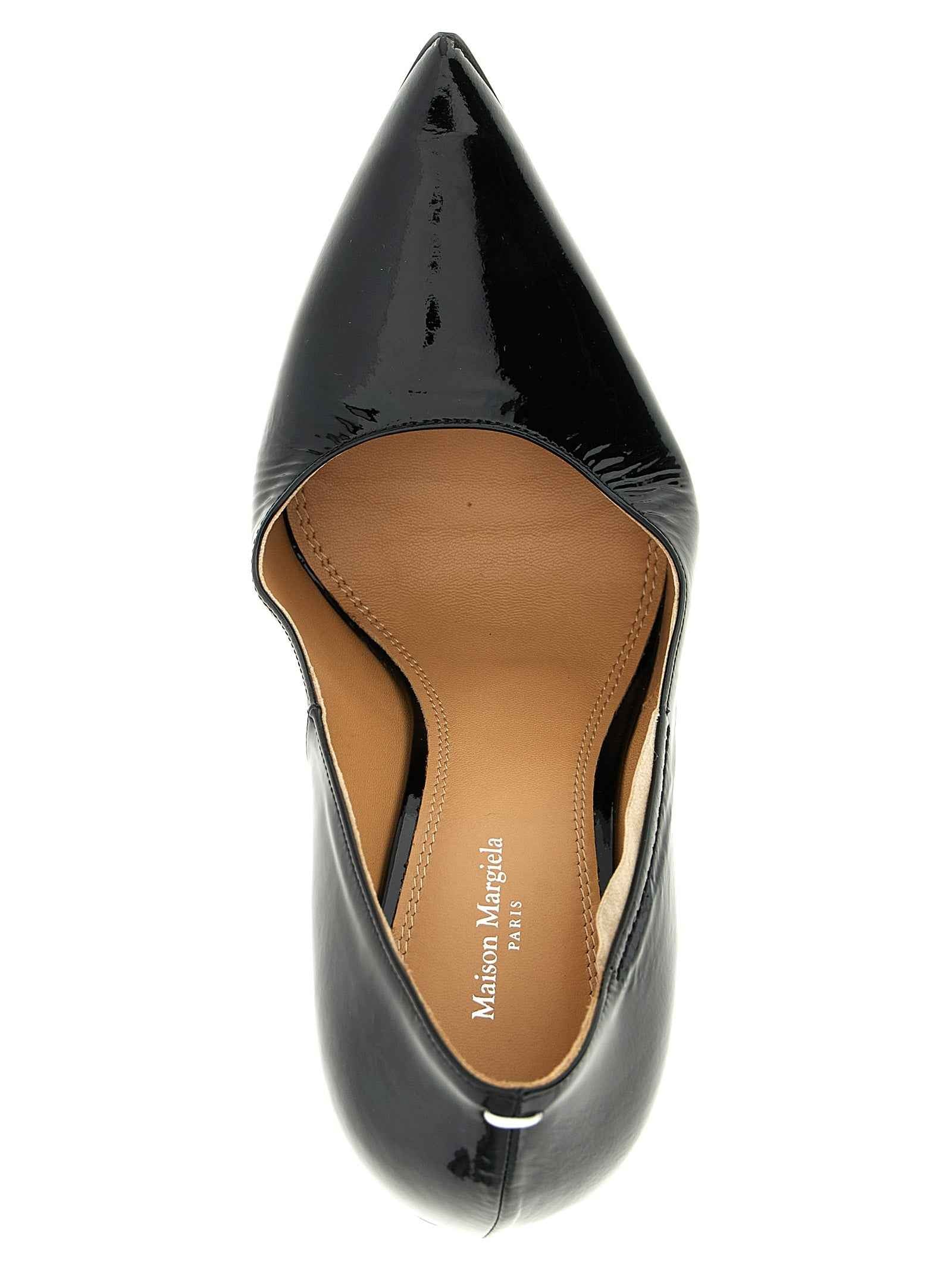 Maison Margiela Black Calfskin High Heel Pumps
