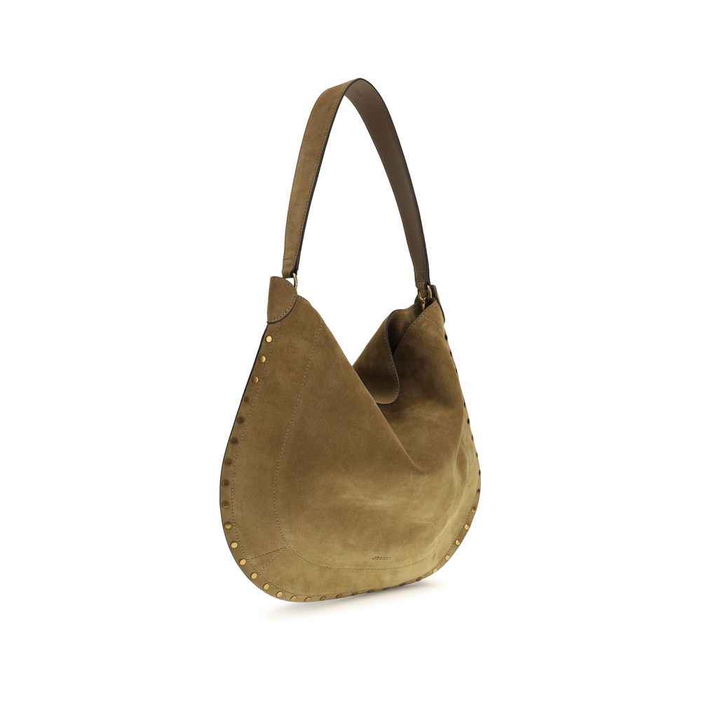 Isabel Marant Brown Calf Leather Bos Taurus Shoulder Bag