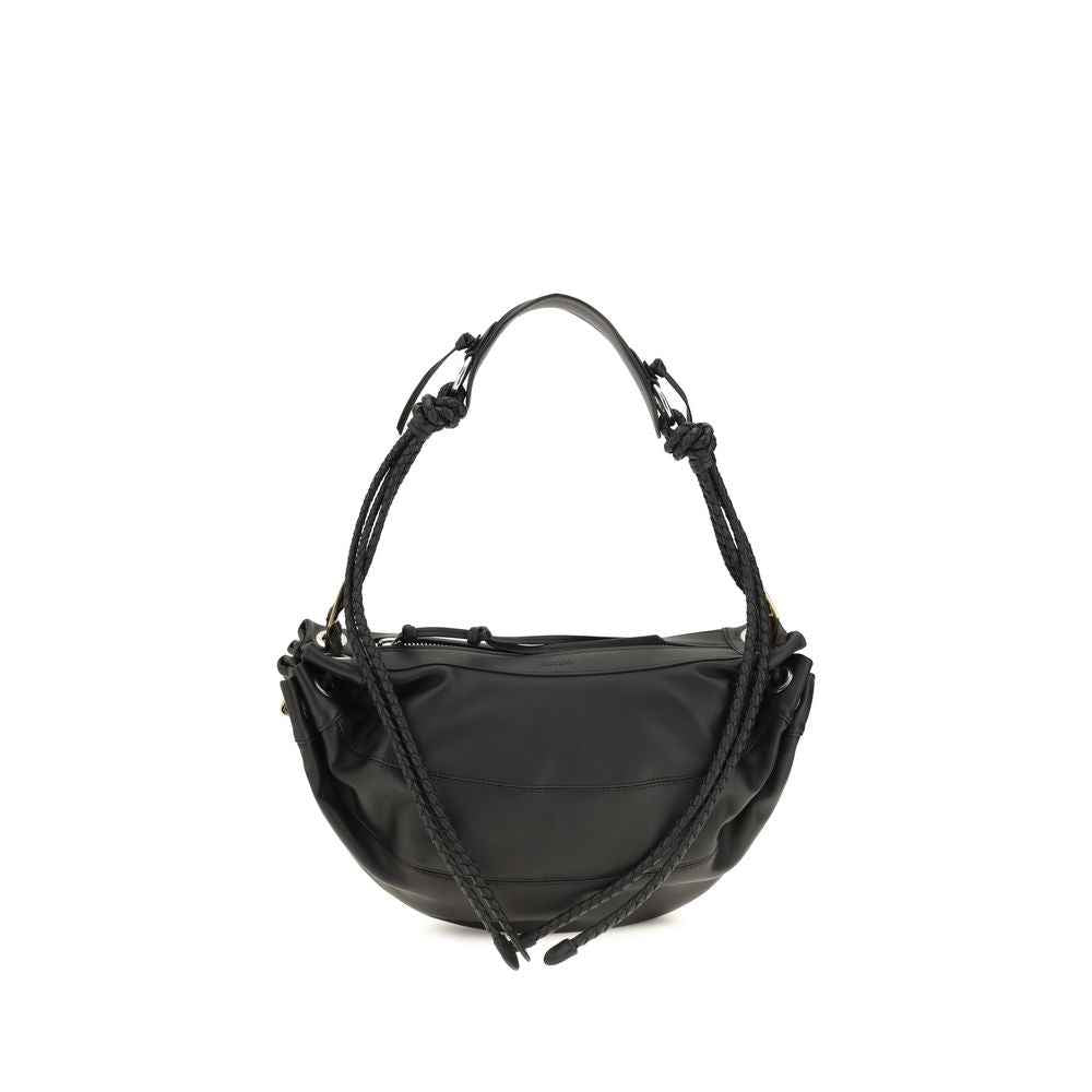 Isabel Marant Black Lamb Ovis Aries Aries Shoulder Bag