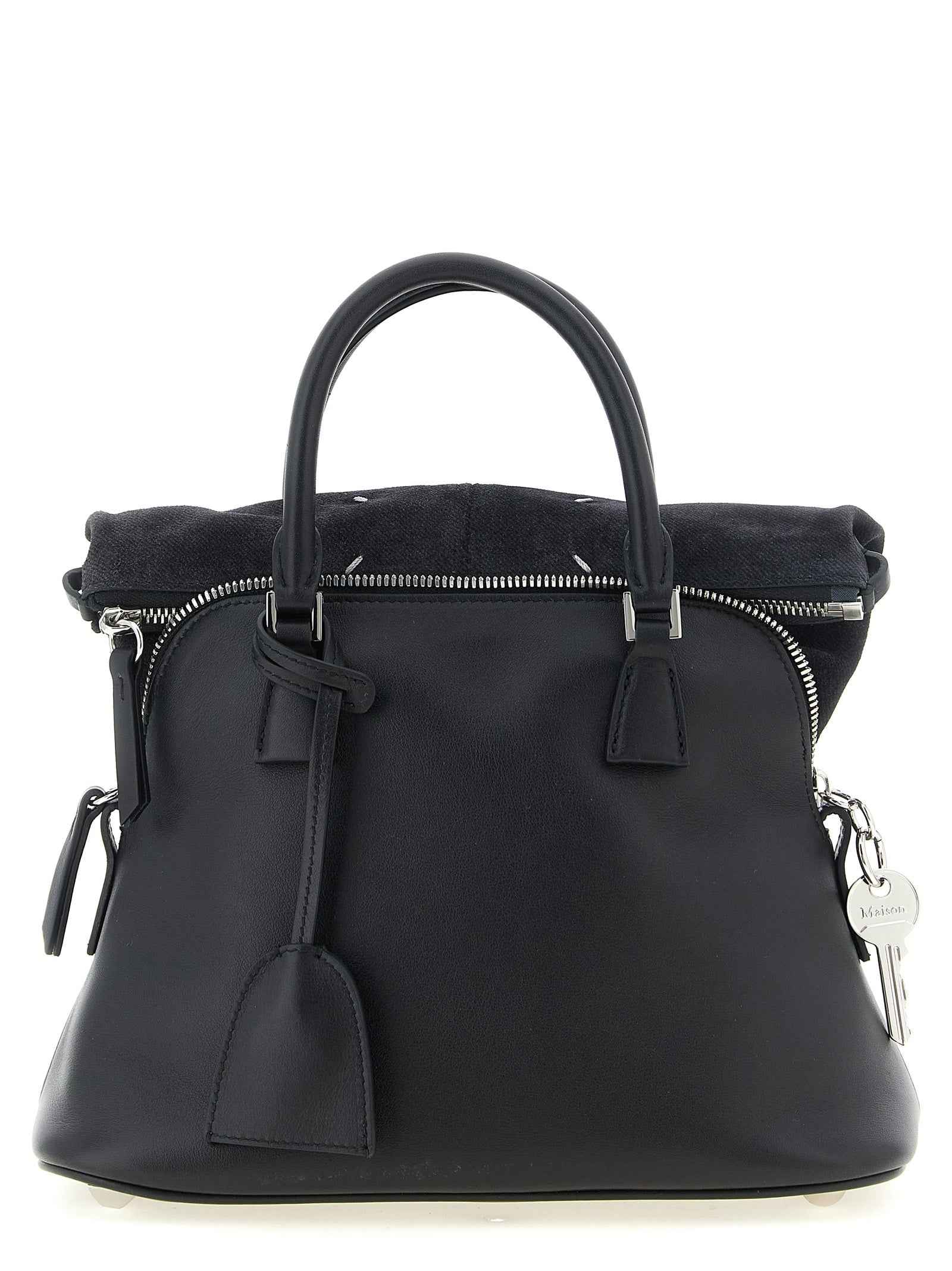 Maison Margiela Black Calfskin Shoulder Bag