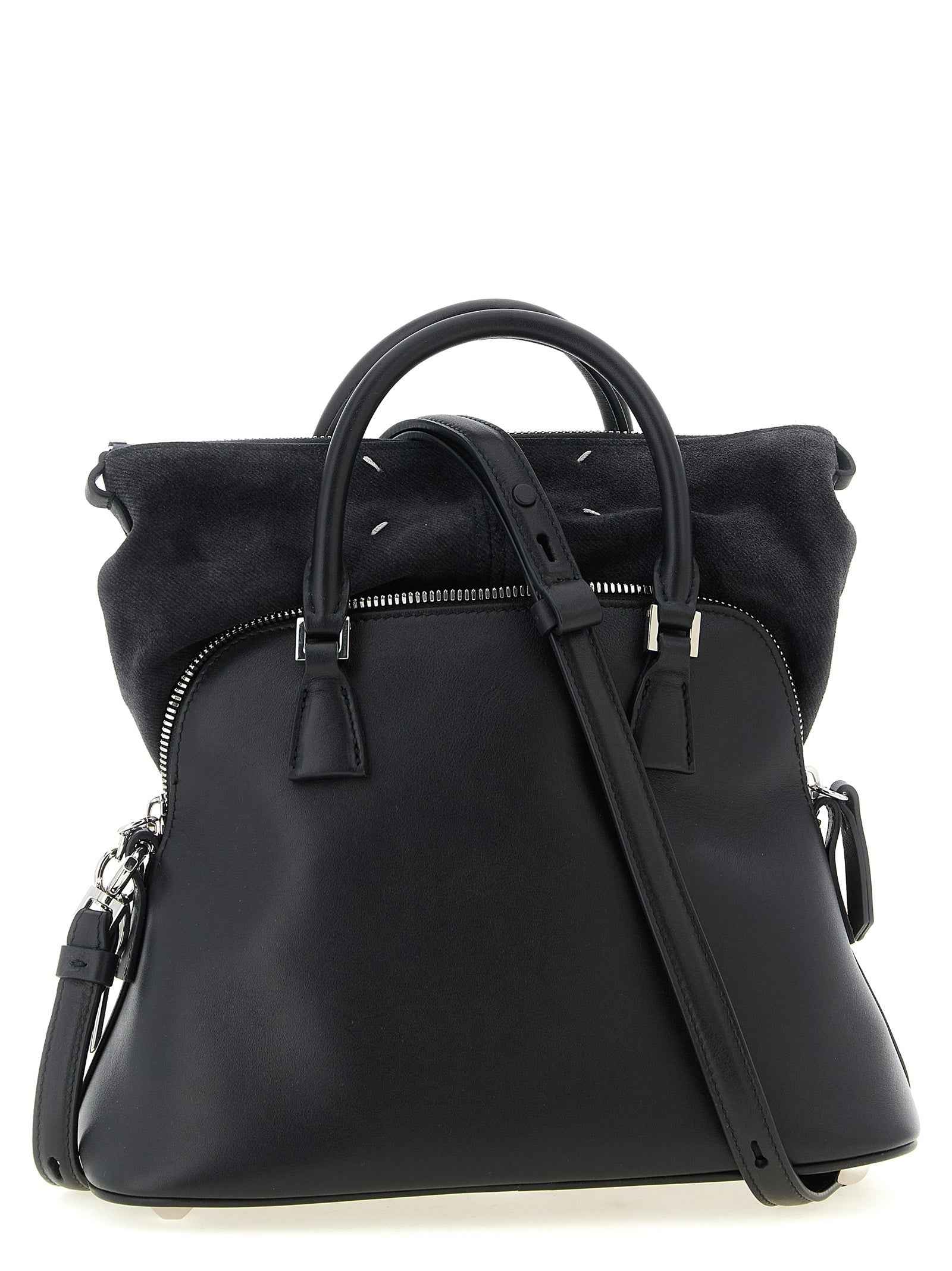 Maison Margiela Black Calfskin Shoulder Bag