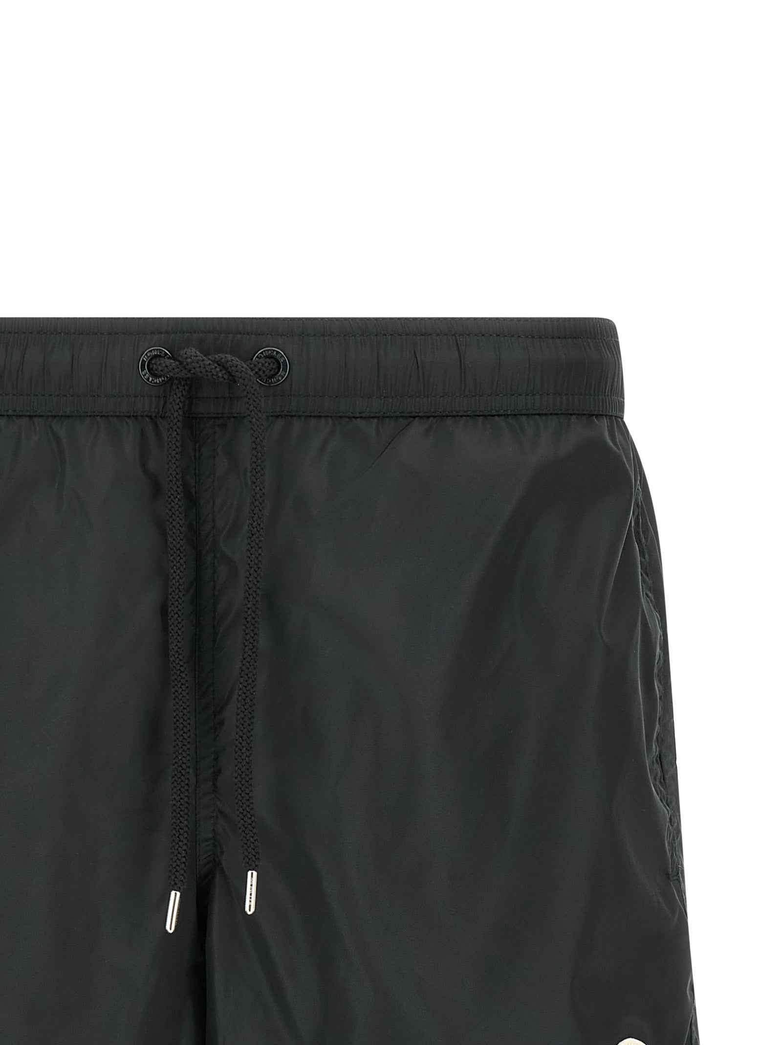 Moncler Black Polyamide Knee Length