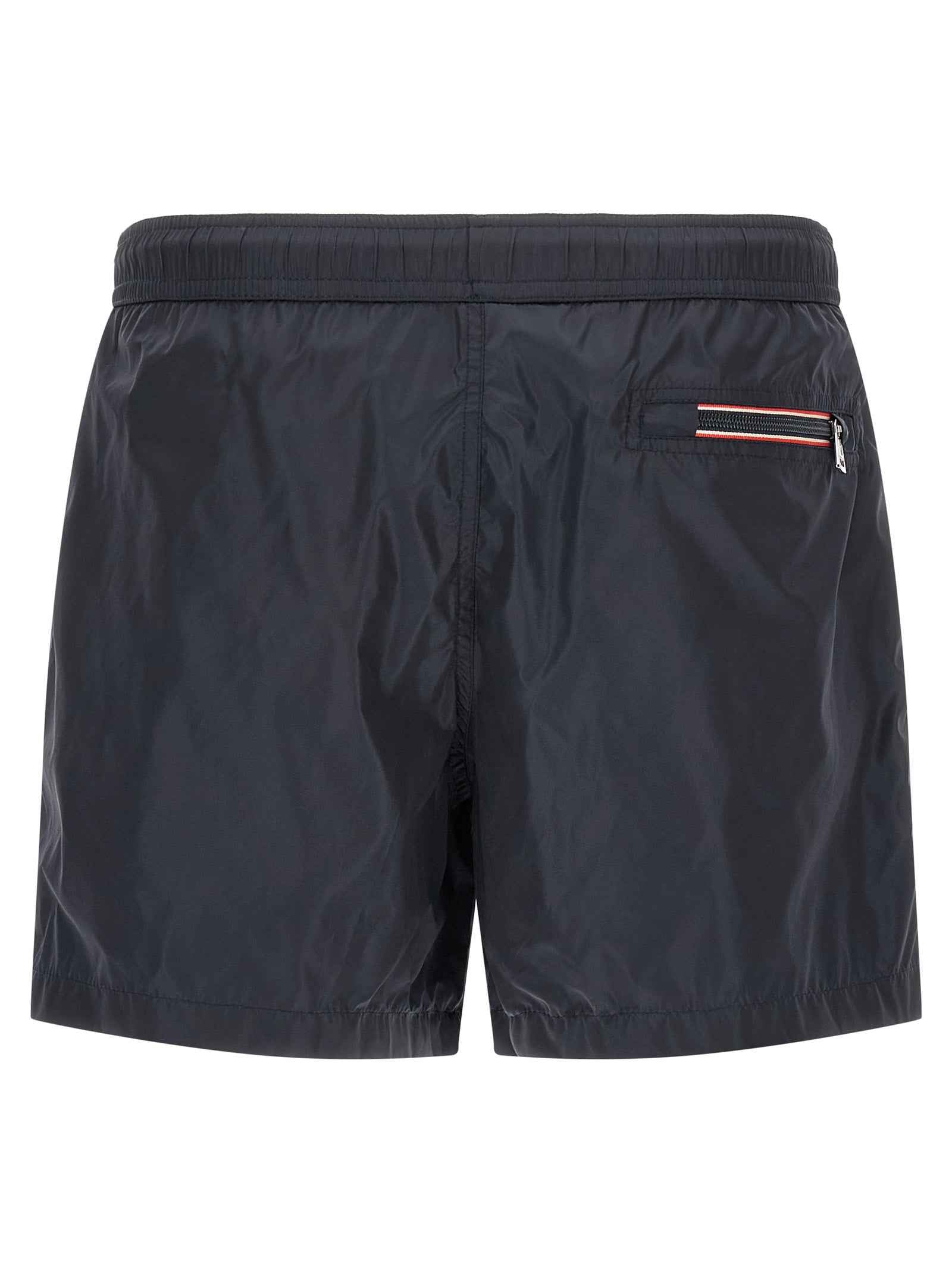 Moncler Blue Polyamide Cargo Shorts