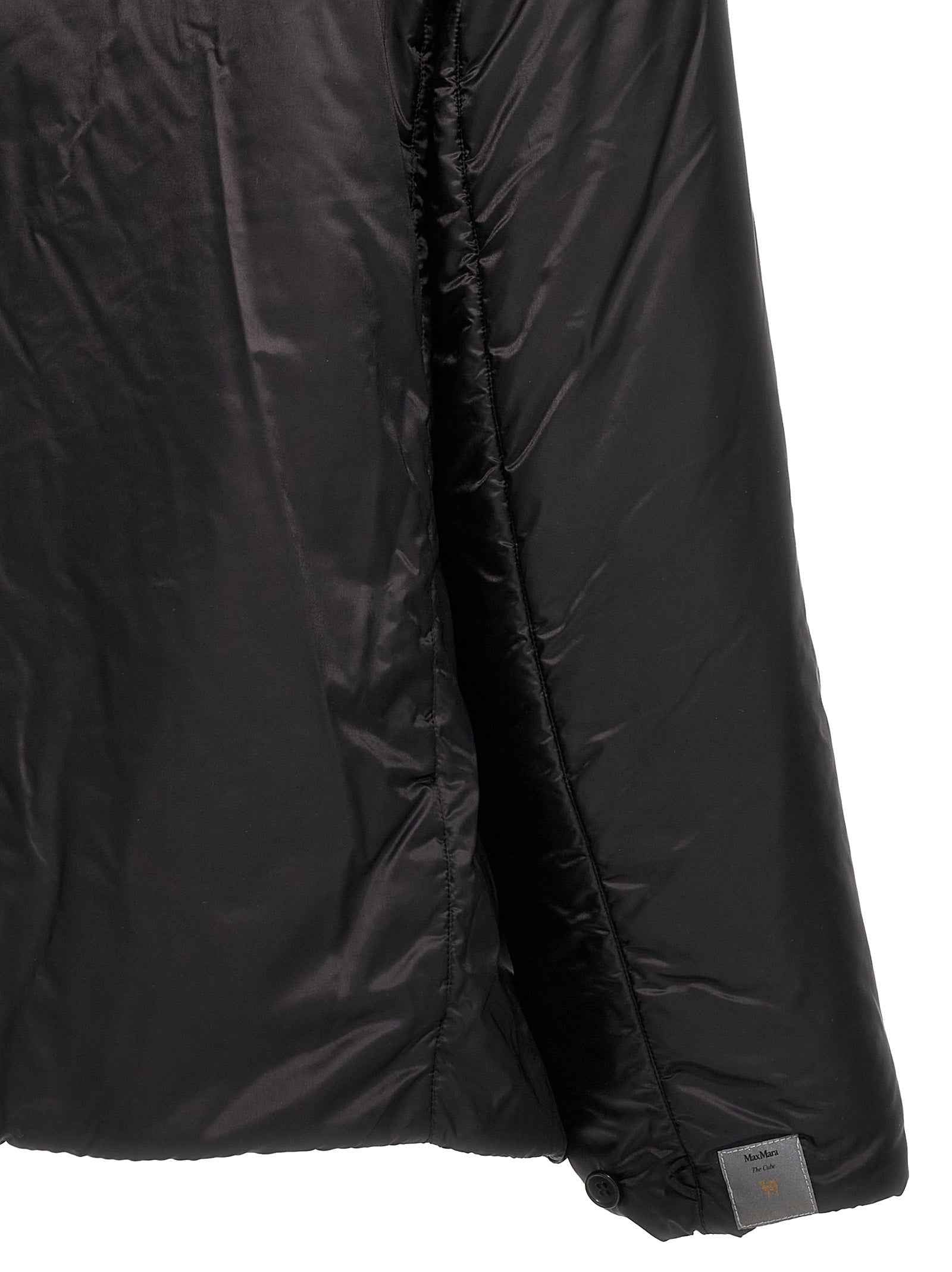 Max Mara Black Polyester Shell Jacket