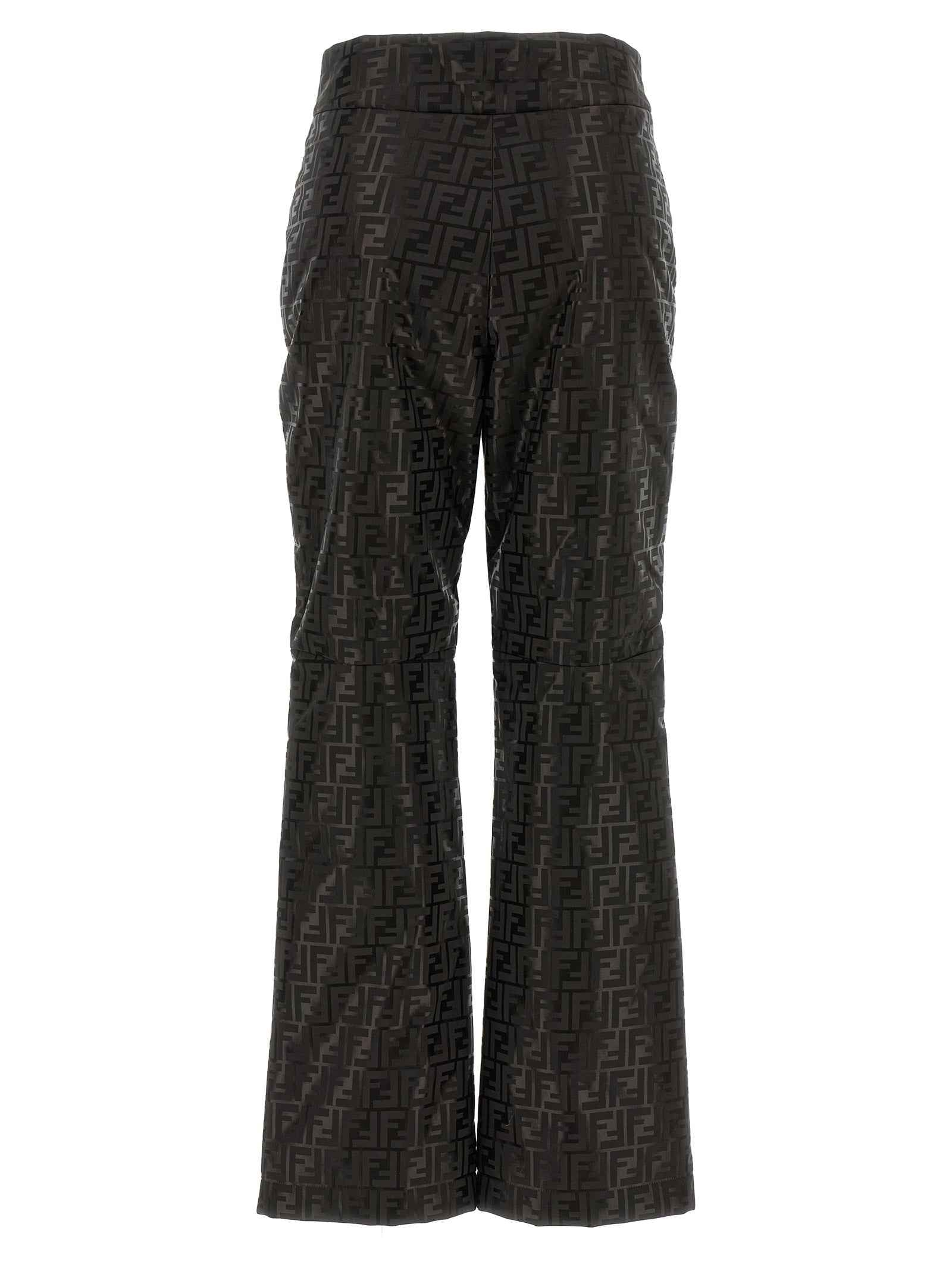 Fendi Brown Cotton Athletic Pants