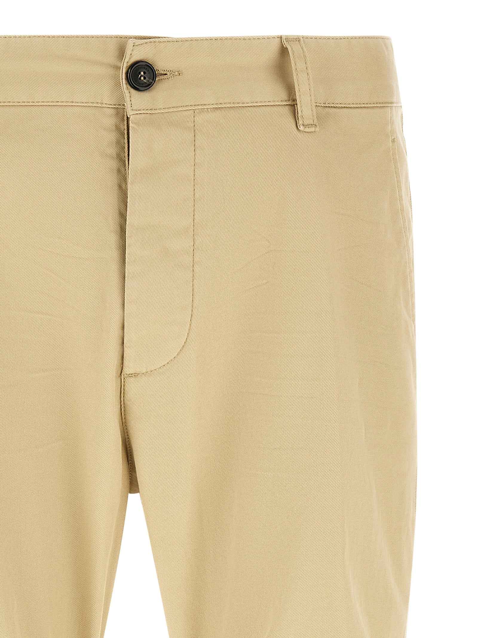 Dsquared² Beige Cotton Cargo Pants