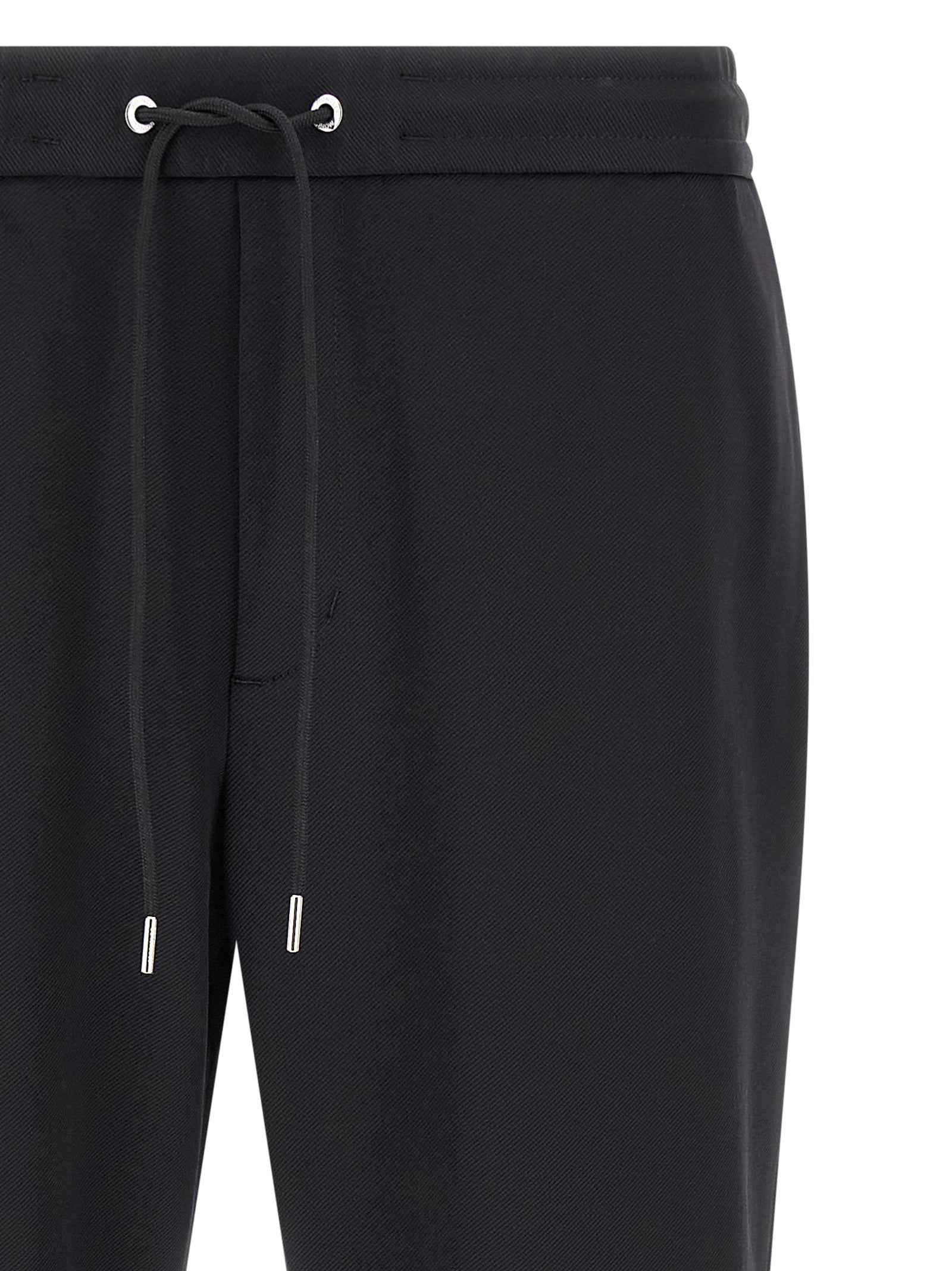 Moncler Black Polyamide Joggers (Workout Pants)