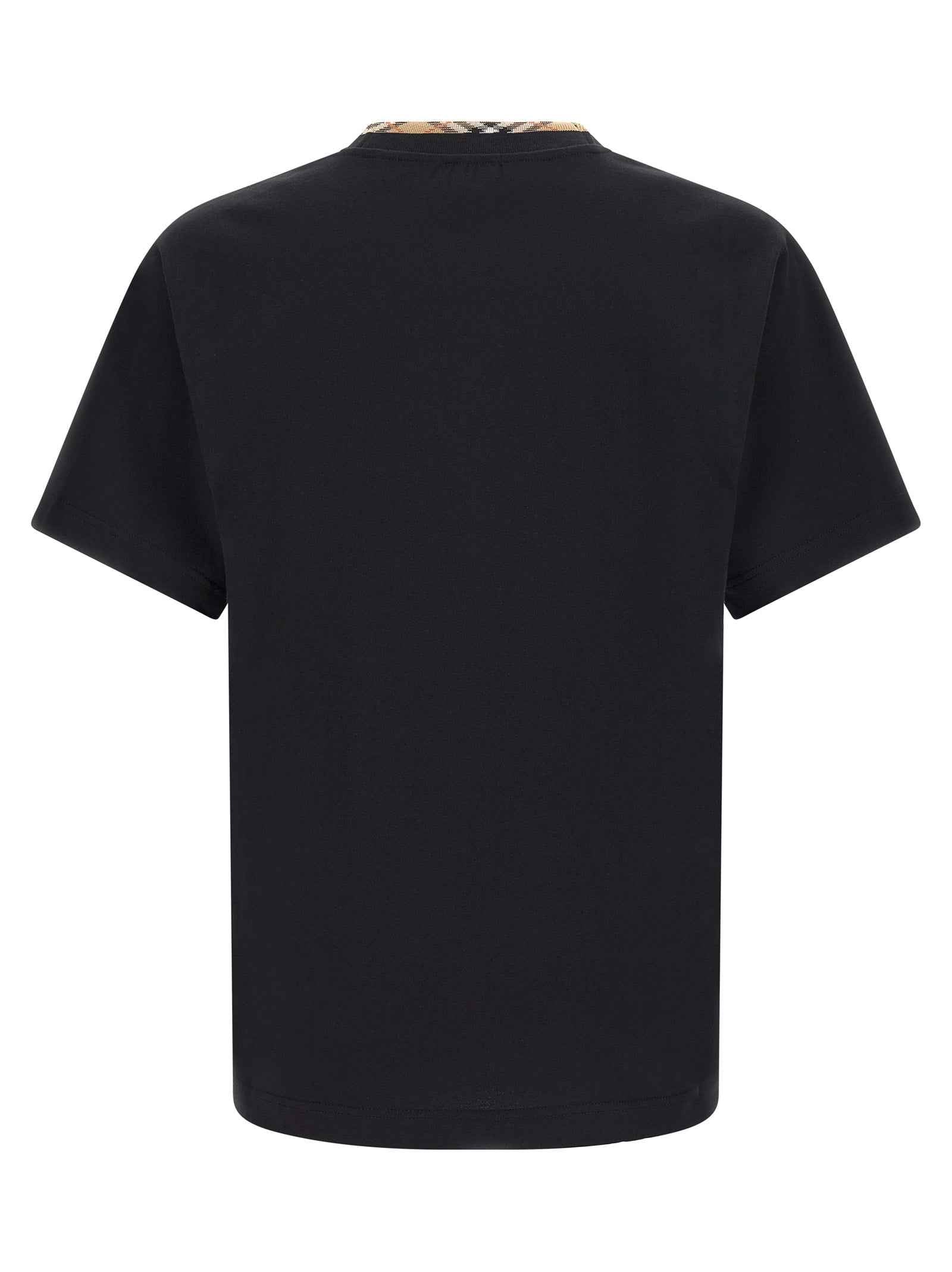 Burberry Black Cotton T-Shirt