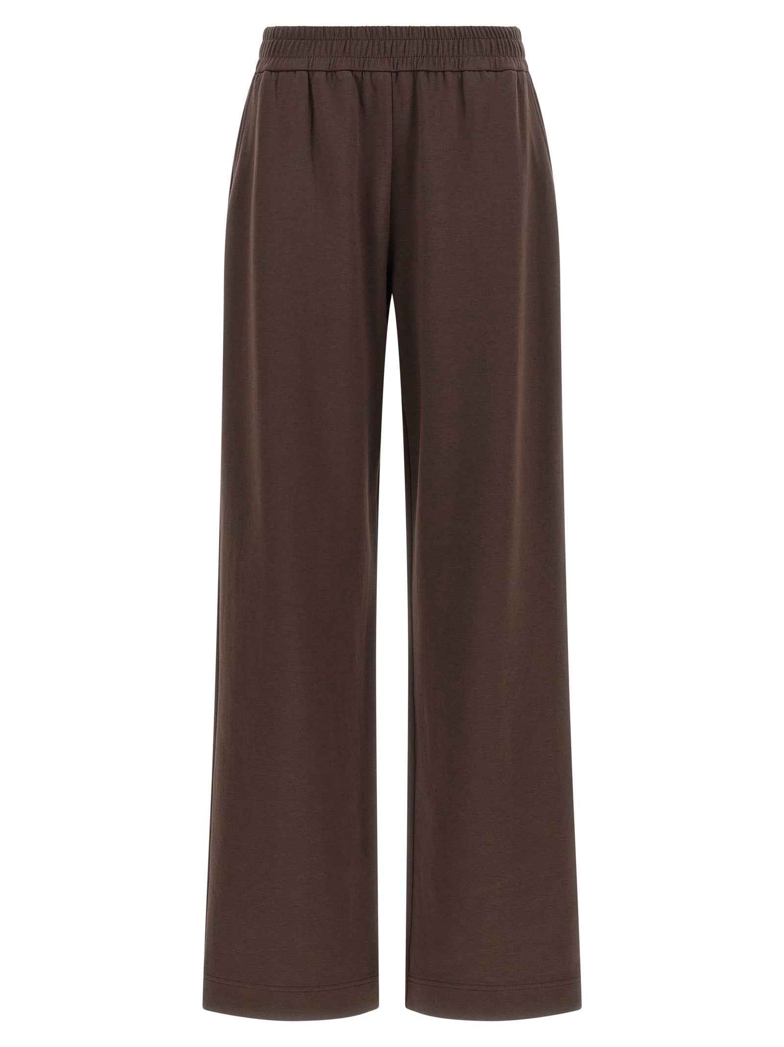 Moncler Brown Cotton Joggers (Workout Pants)