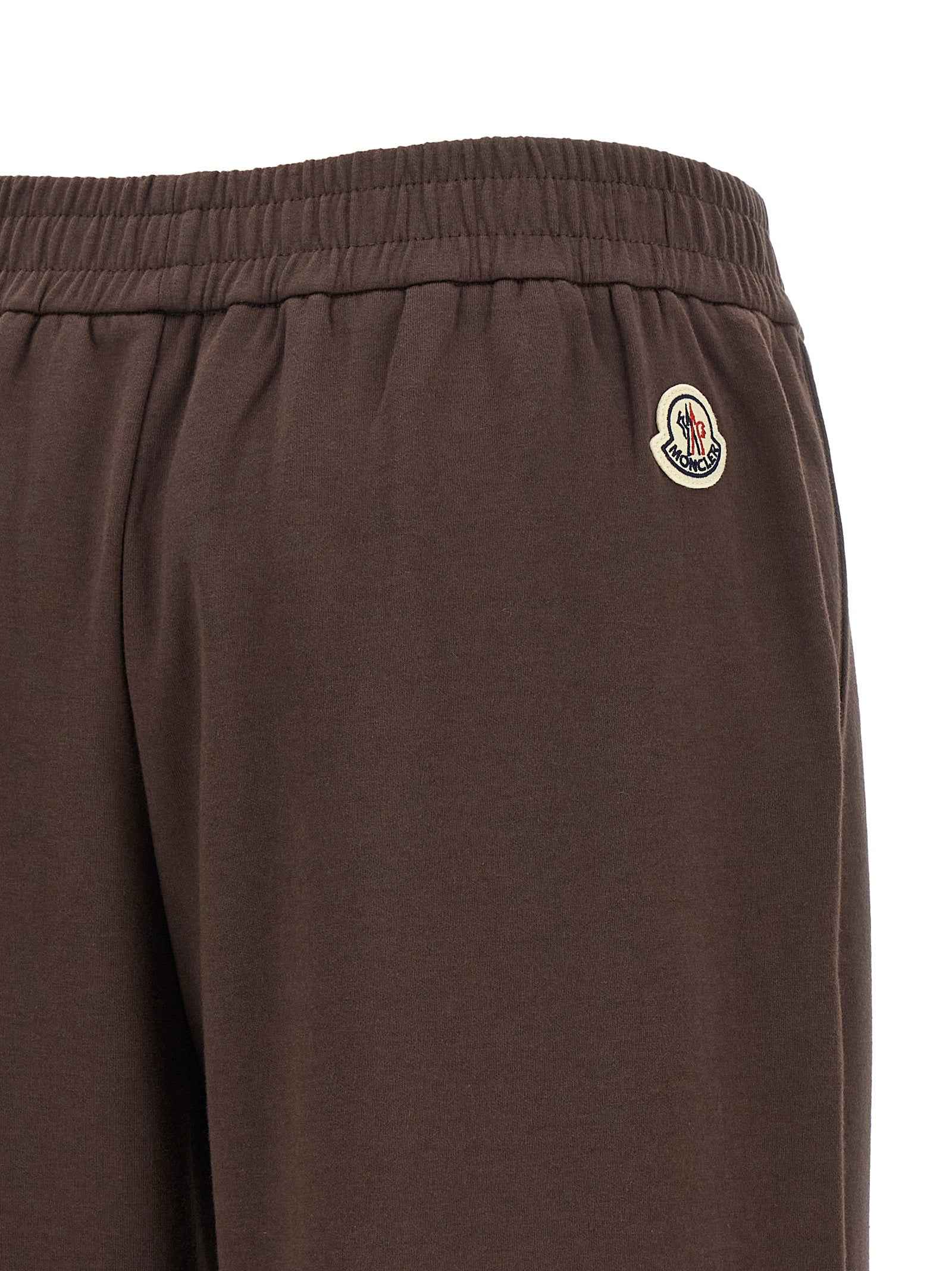 Moncler Brown Cotton Joggers (Workout Pants)