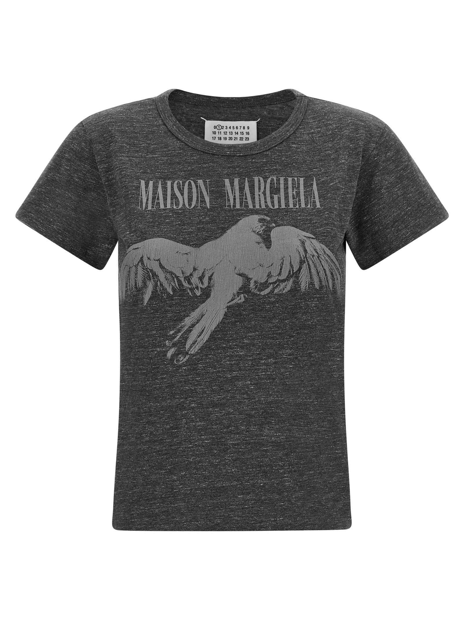 Maison Margiela Gray Cotton T-Shirt