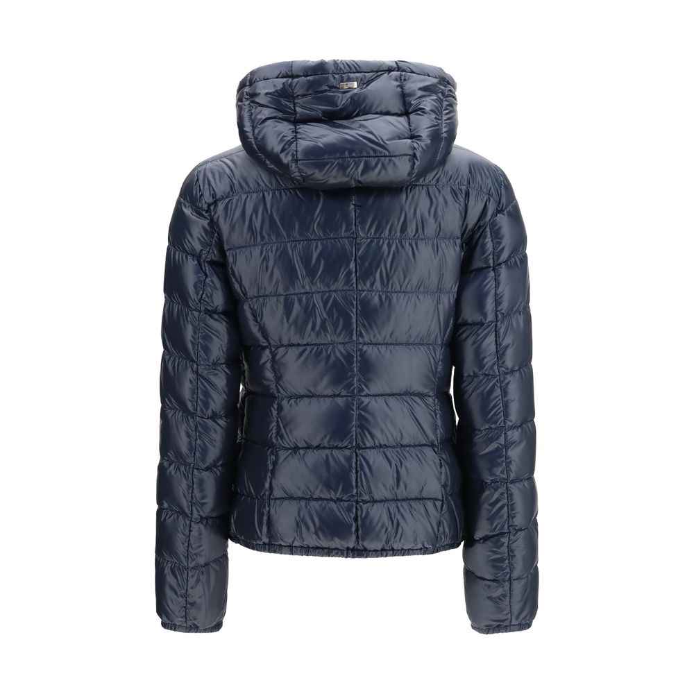 Herno Blue Polyamide Full-Length Jacket