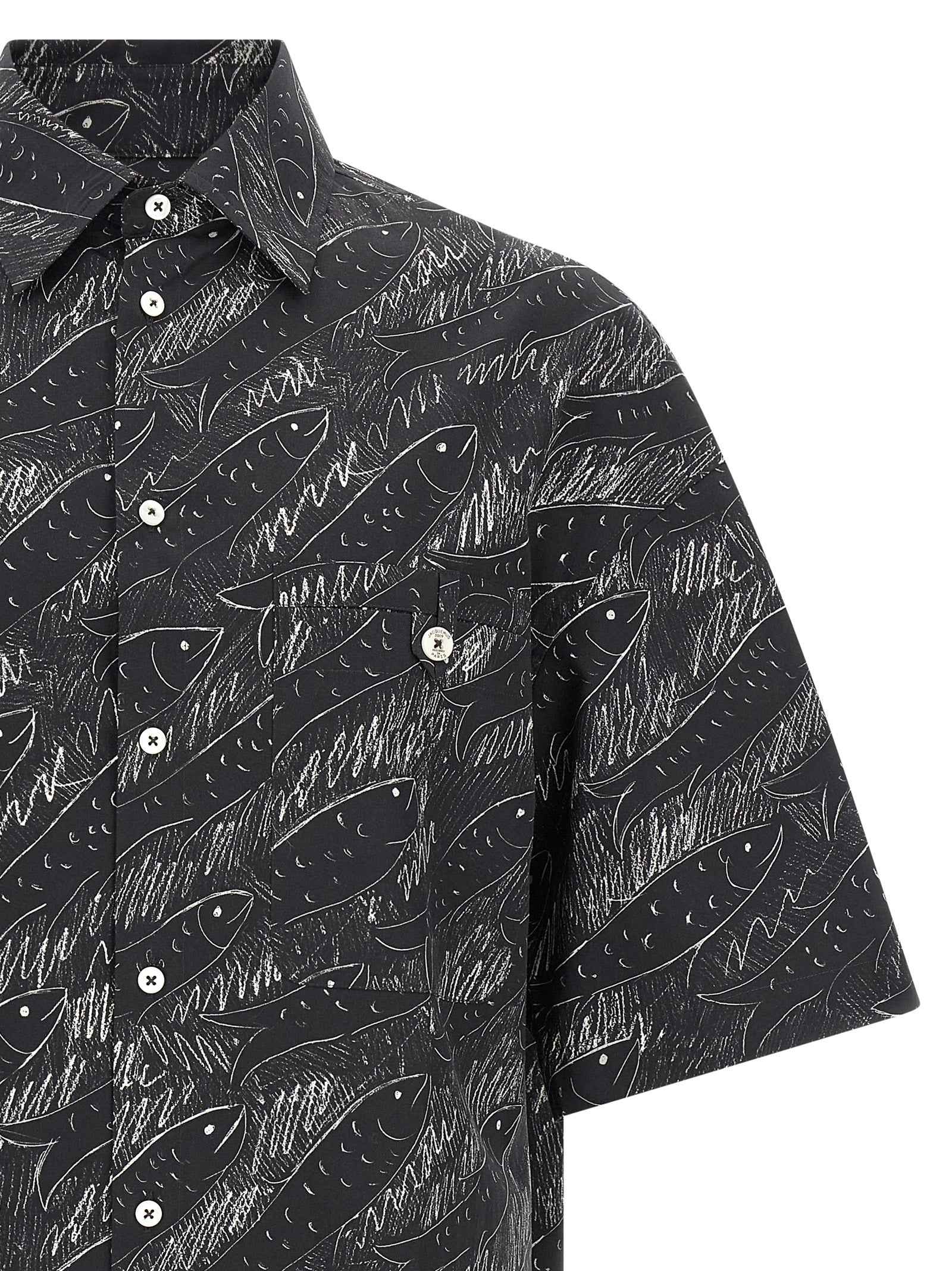 Jacquemus Black Cotton Blouse