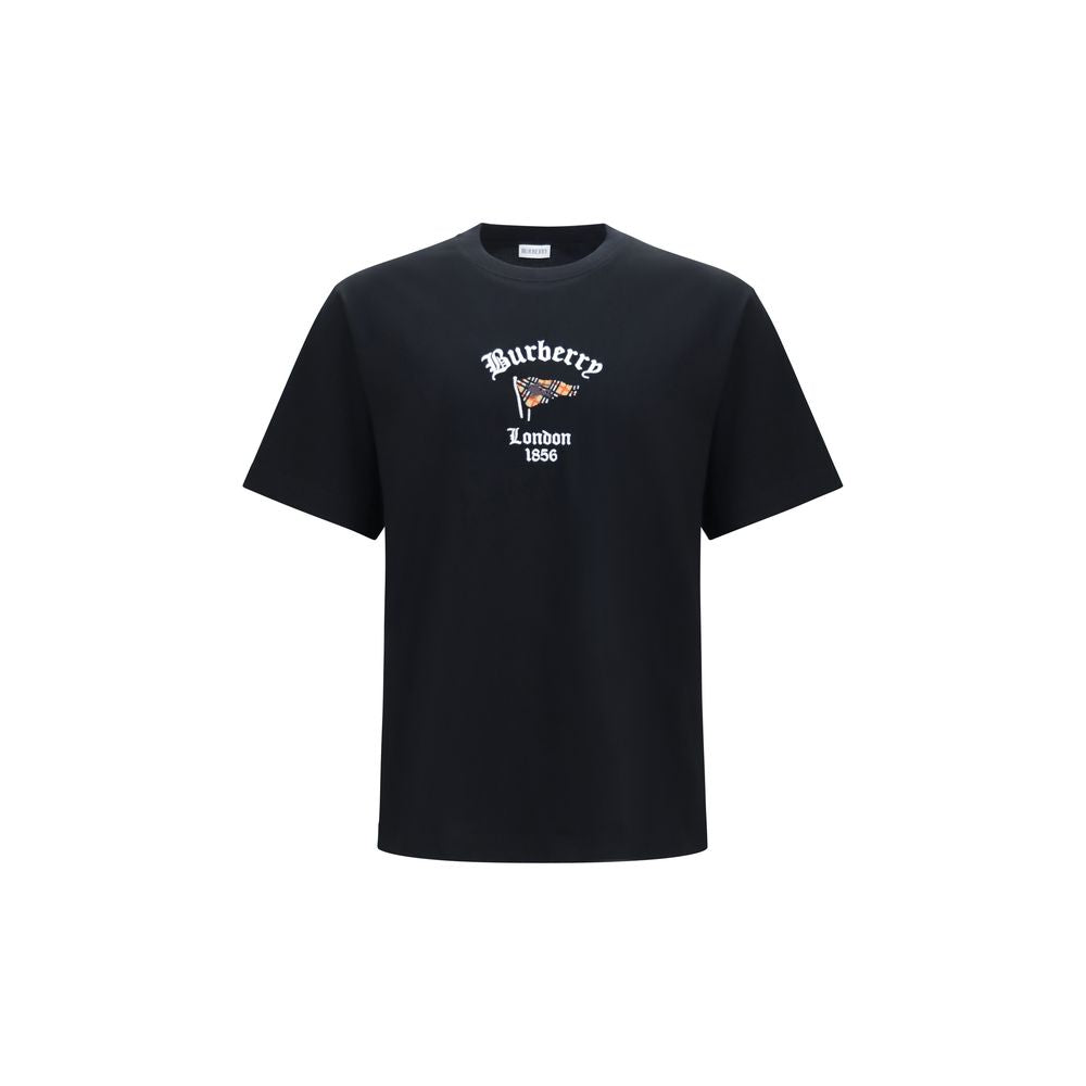 Burberry Black Cotton T-Shirt