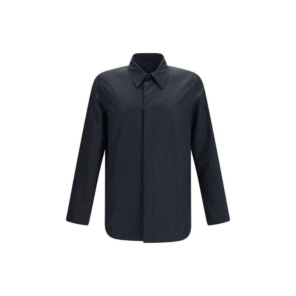 Gucci Black Polyamide Full-Length Jacket