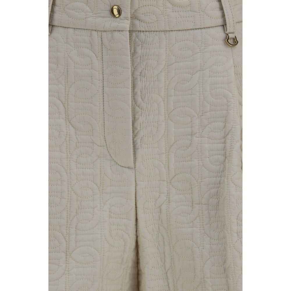 Moncler Beige Polyamide Bermuda Shorts