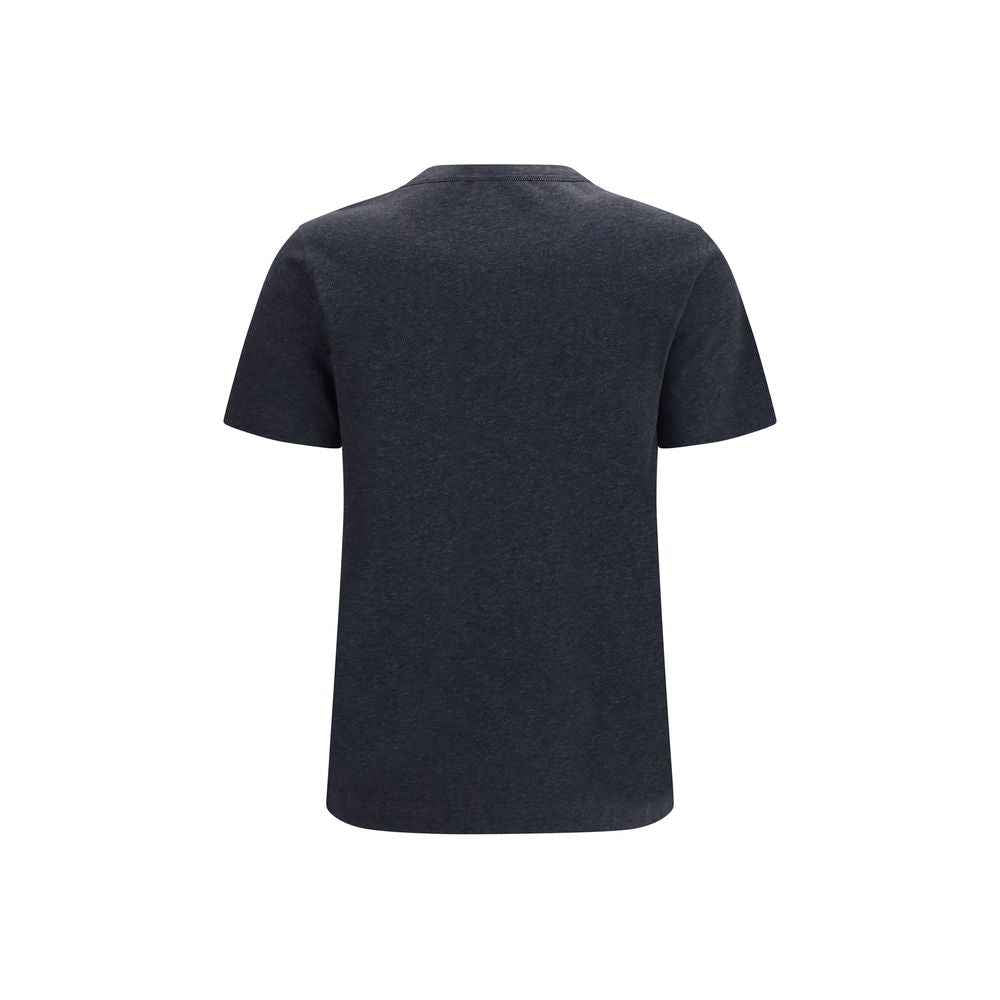 Brunello Cucinelli Gray Cotton T-Shirt
