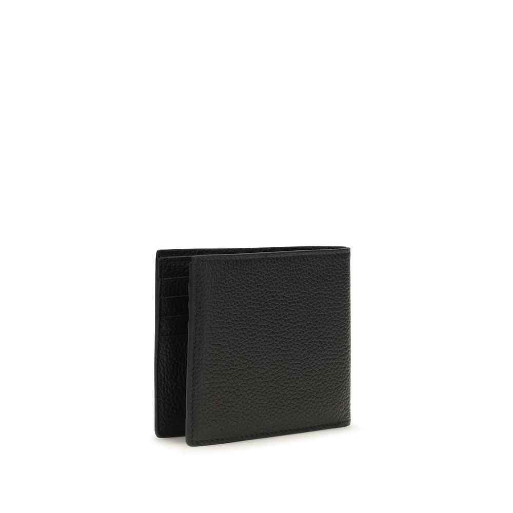 Tom Ford Black Calf Leather Bos Taurus Wallet