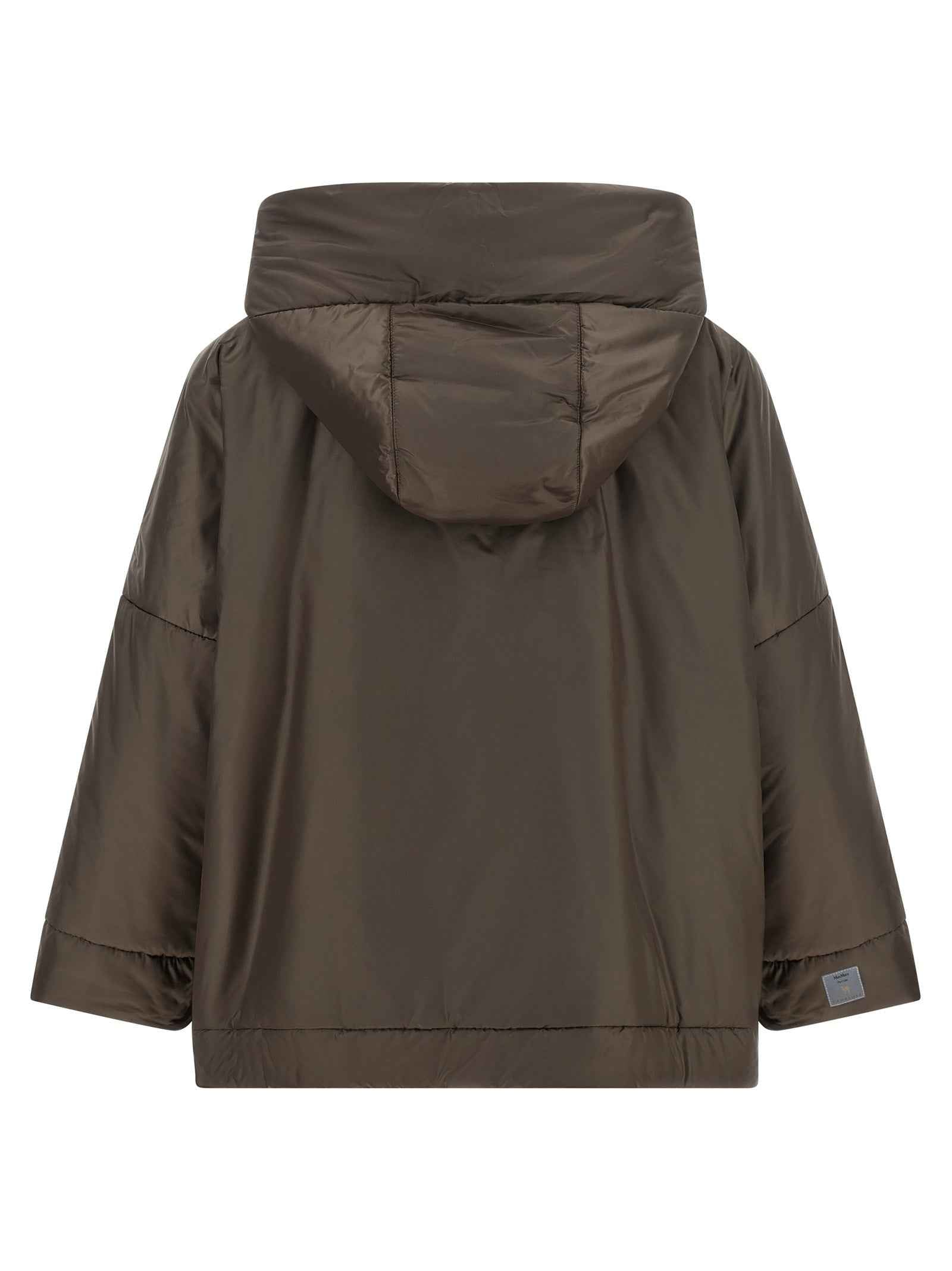 Max Mara Brown Polyester Shell Jacket