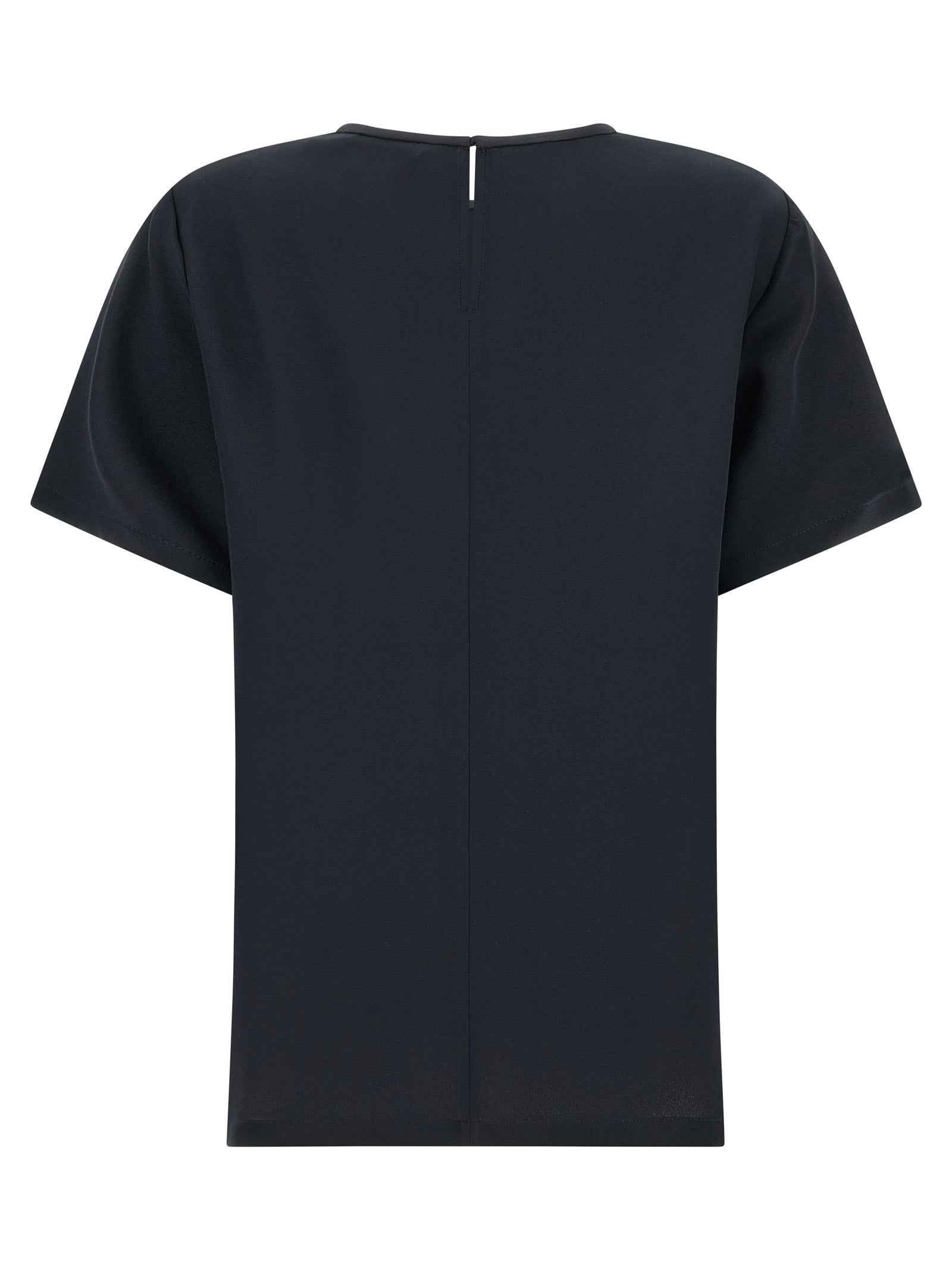 Max Mara Black Silk Blouse
