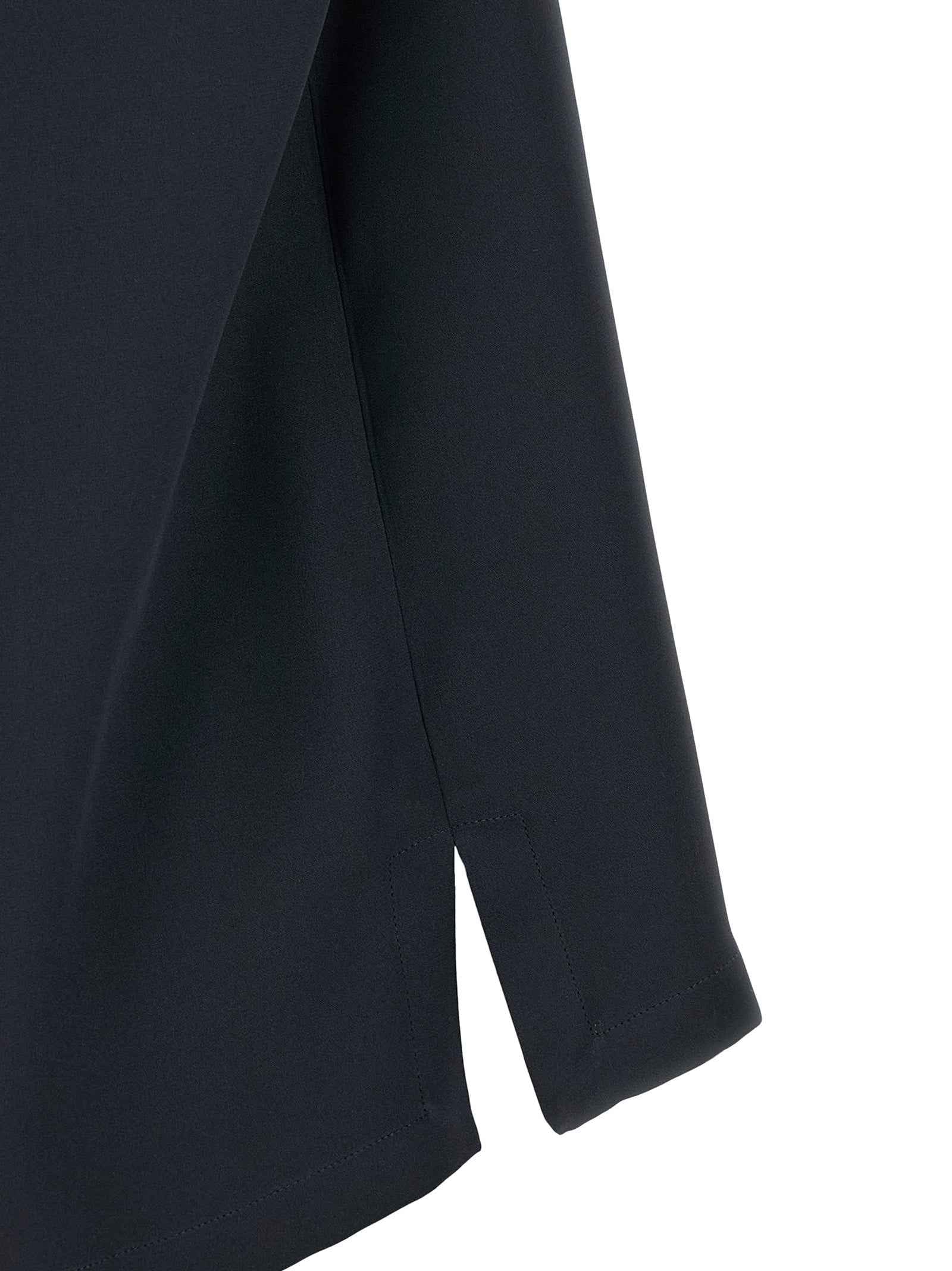 Max Mara Black Silk Blouse