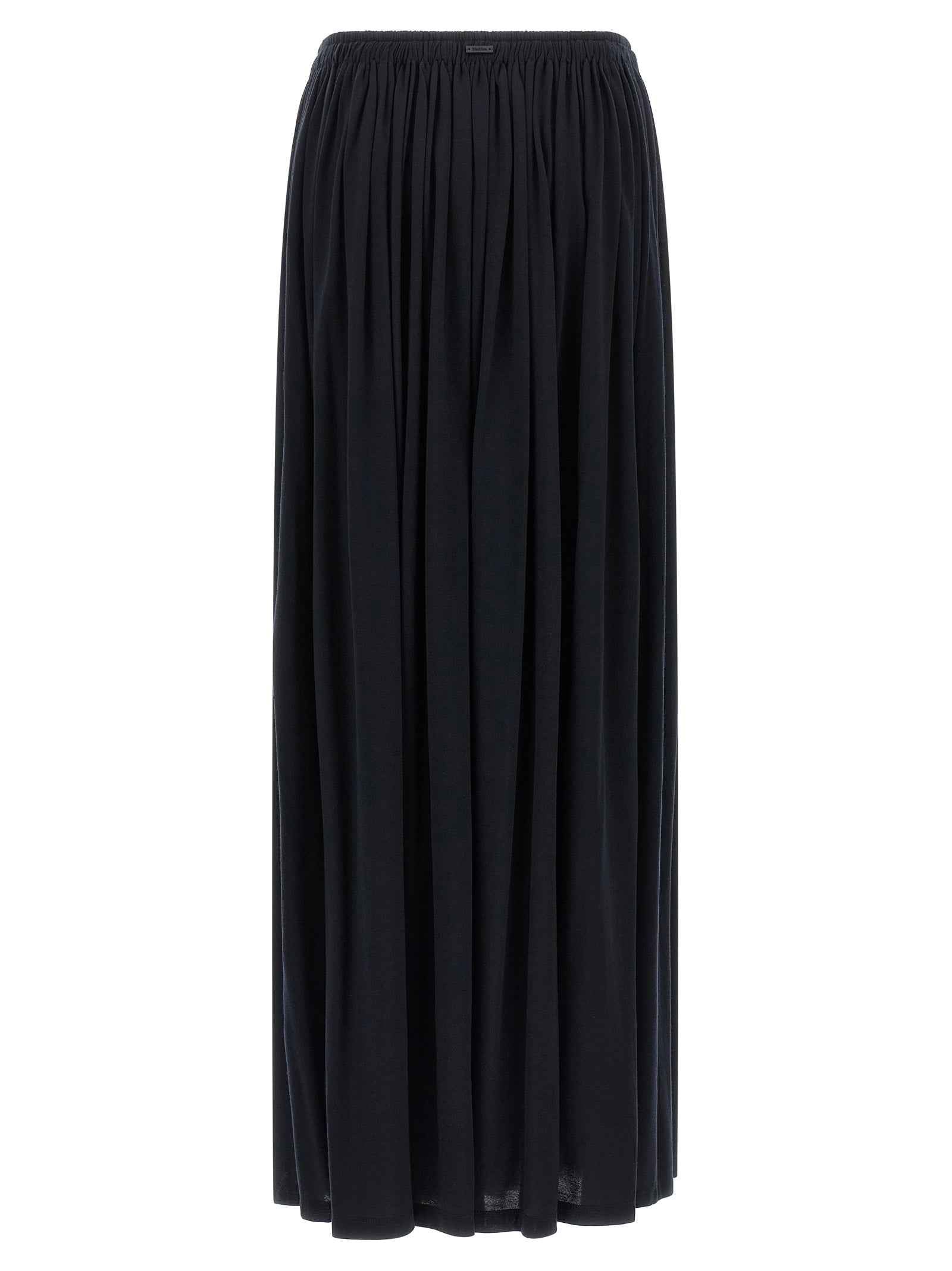 Max Mara Blue Lyocell Mini Skirt
