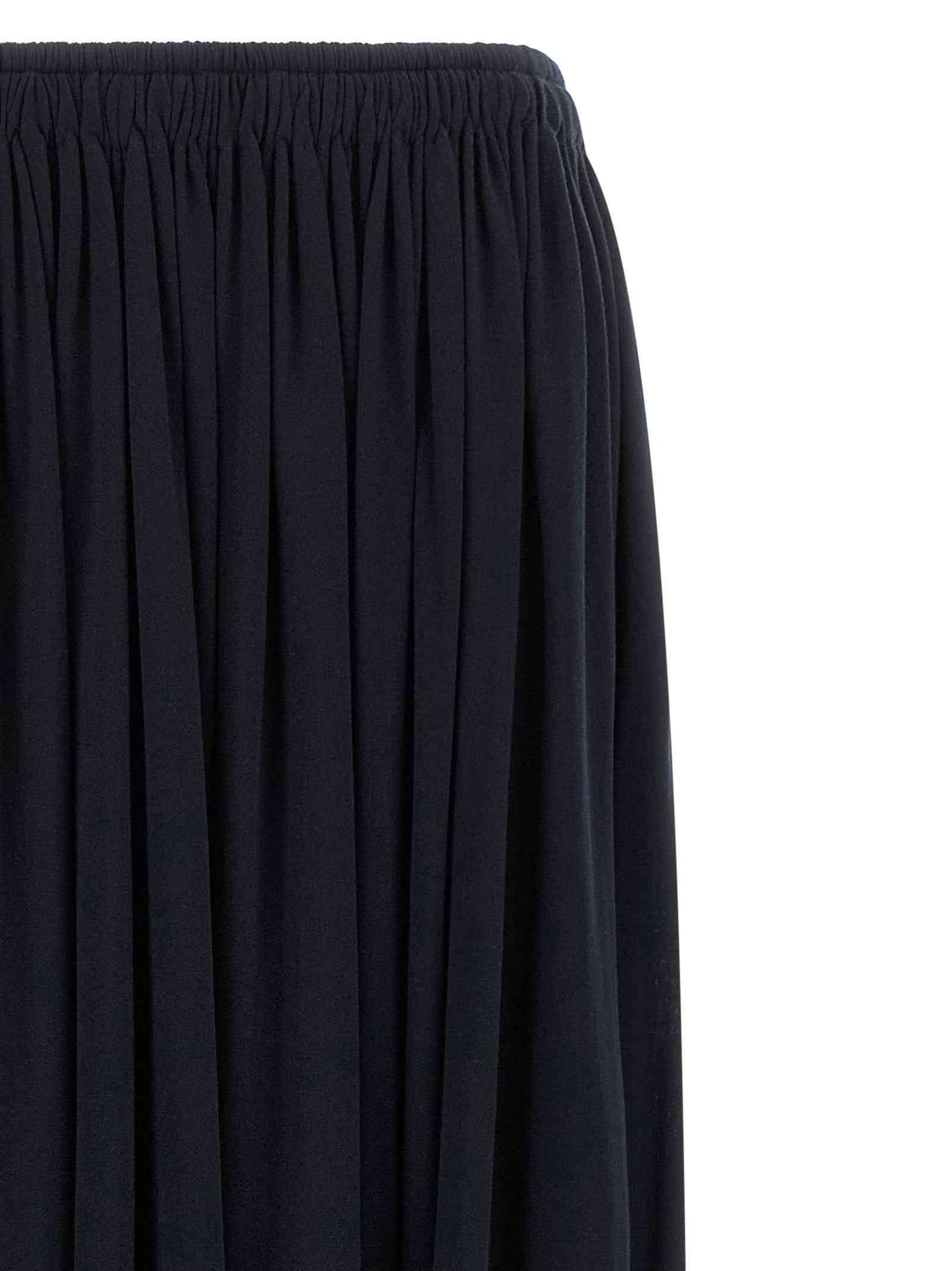 Max Mara Blue Lyocell Mini Skirt