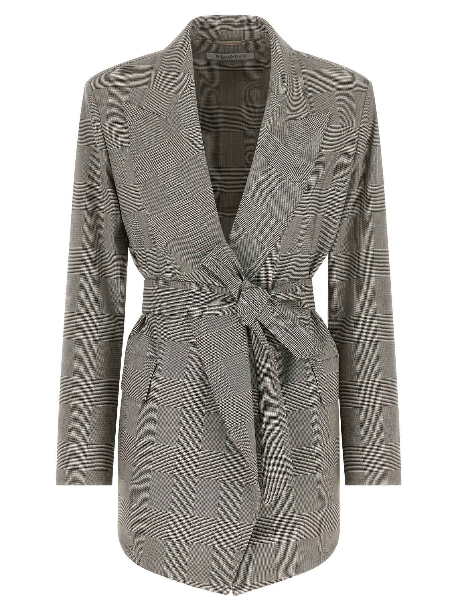 Max Mara Gray Wool Blazer