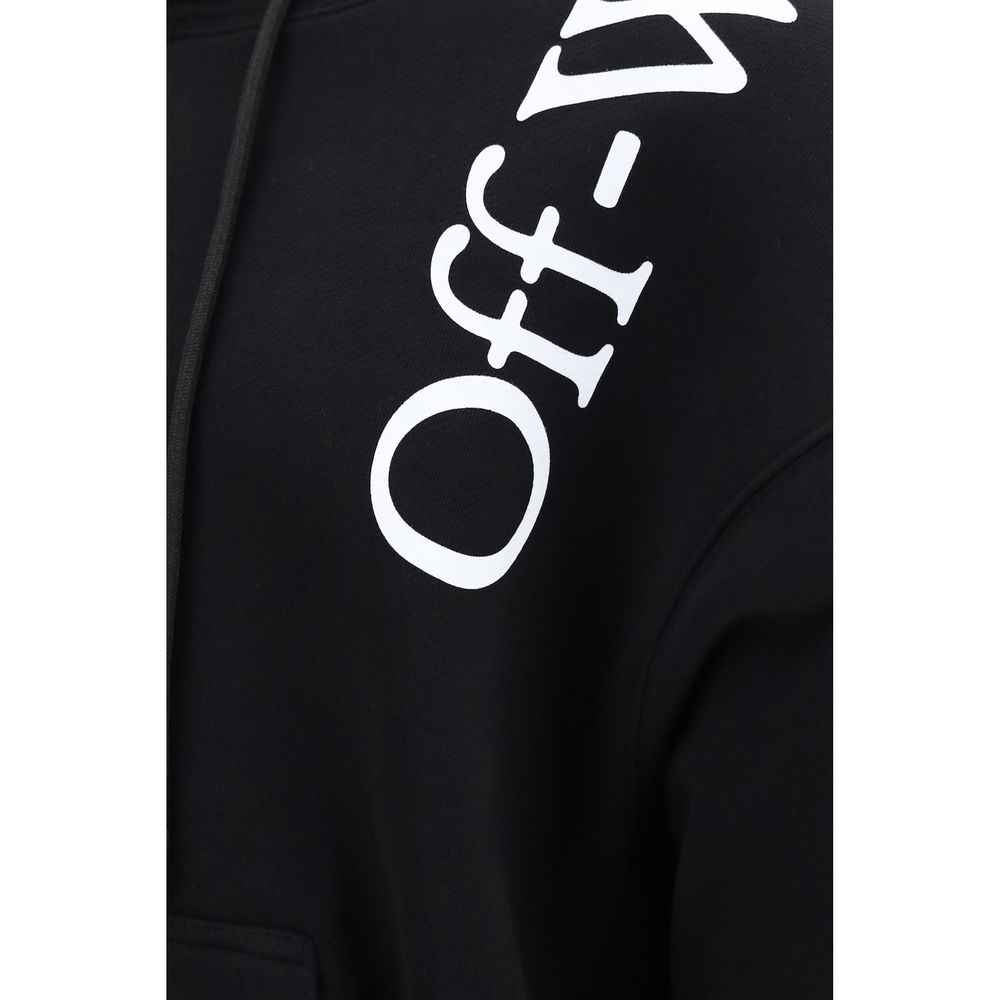Off-White Black Cotton Sweatshirt