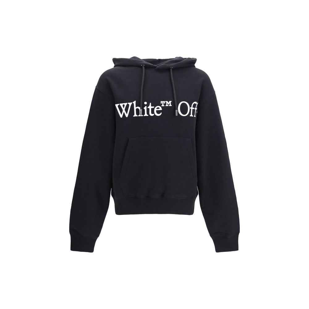 Off-White Black Cotton Sweatshirt