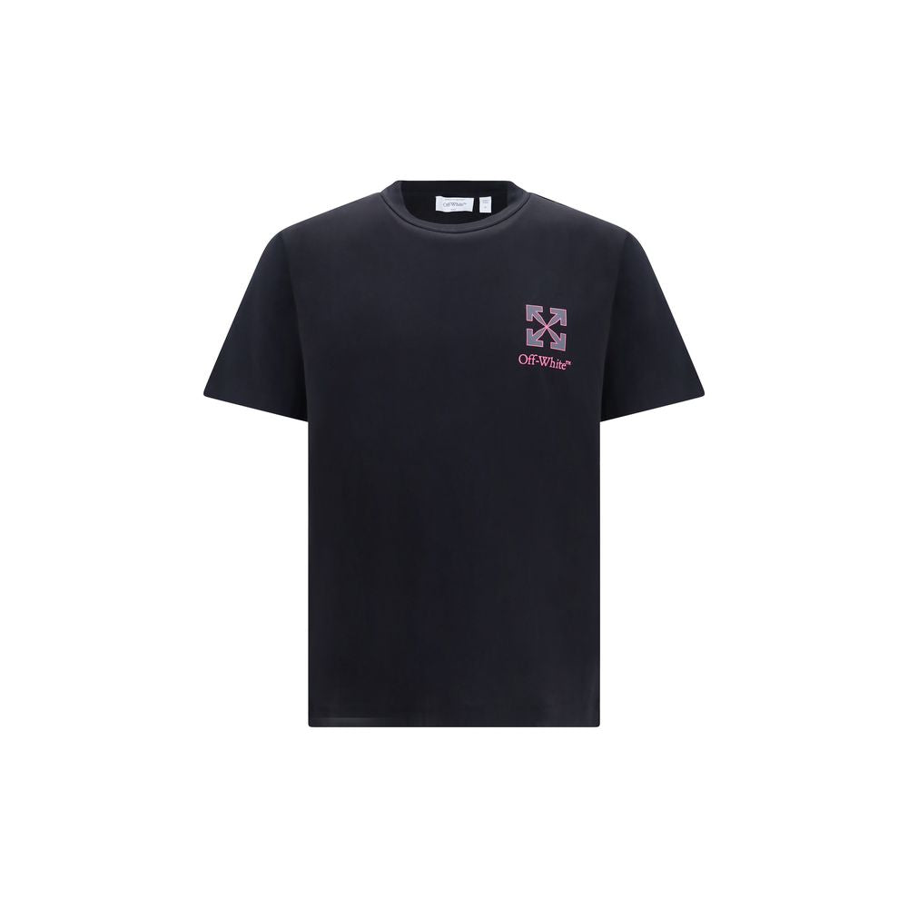 Off-White Black Cotton T-Shirt